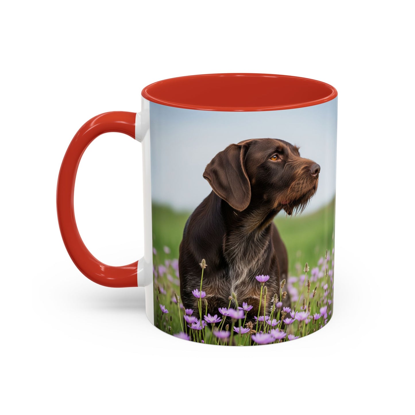 German Wirehaired Pointer Accent Coffee Mug - Perfect Gift for Dog Lovers