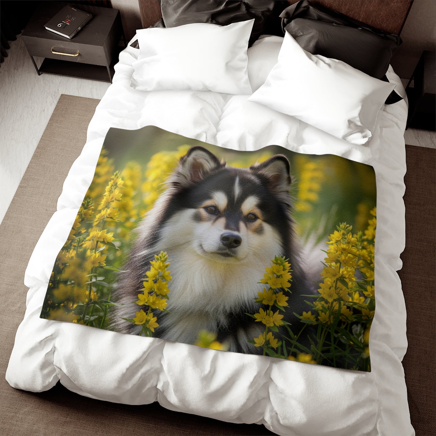 Swedish Lapphund Sweatshirt Blanket