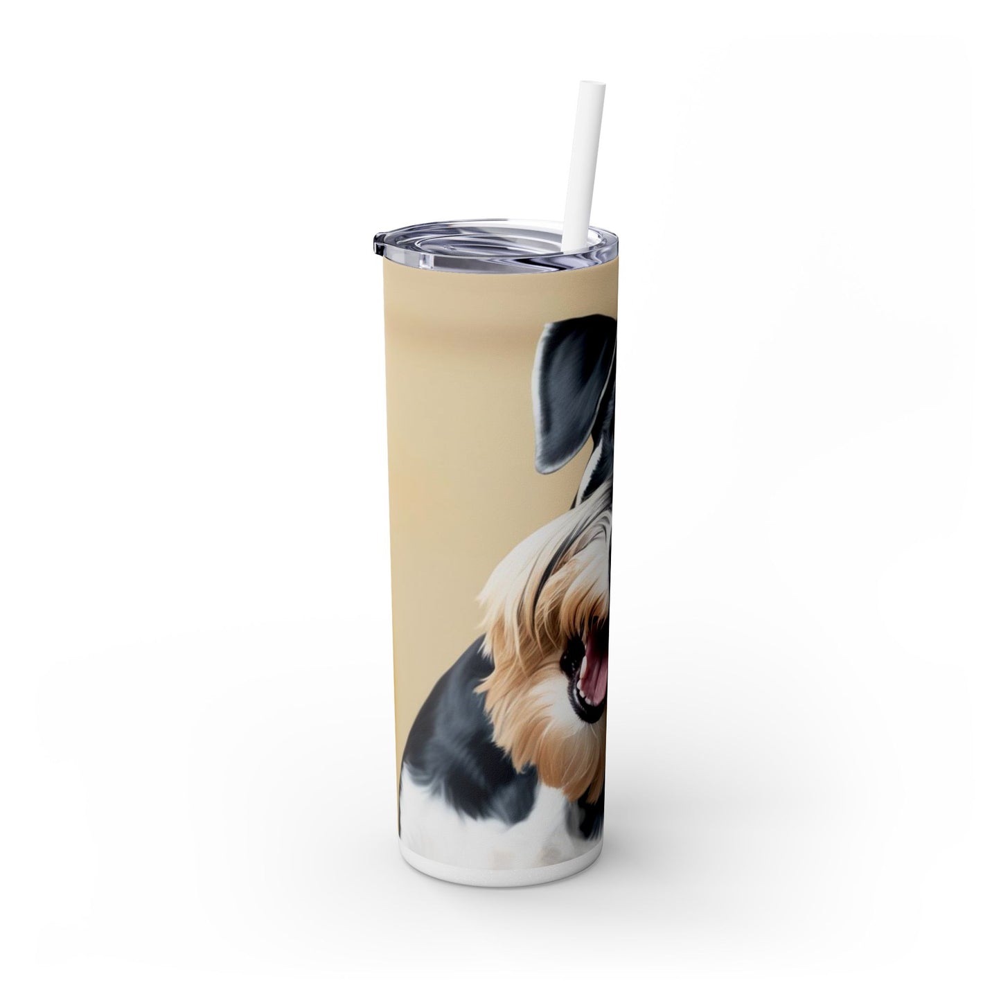 Giant Schnauzer Tumbler with Straw, 20oz