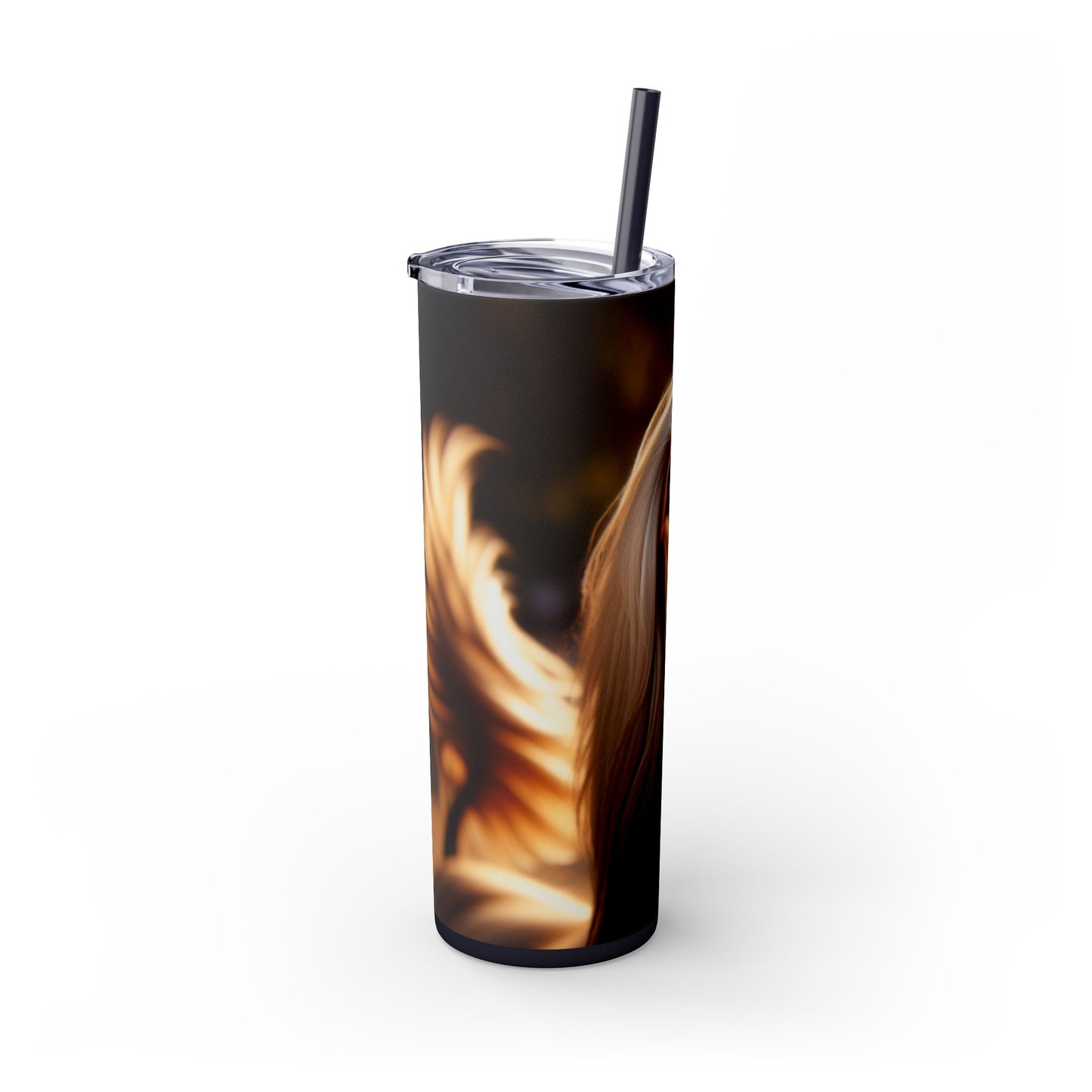 Afghan Hound Tumbler with Straw, 20oz