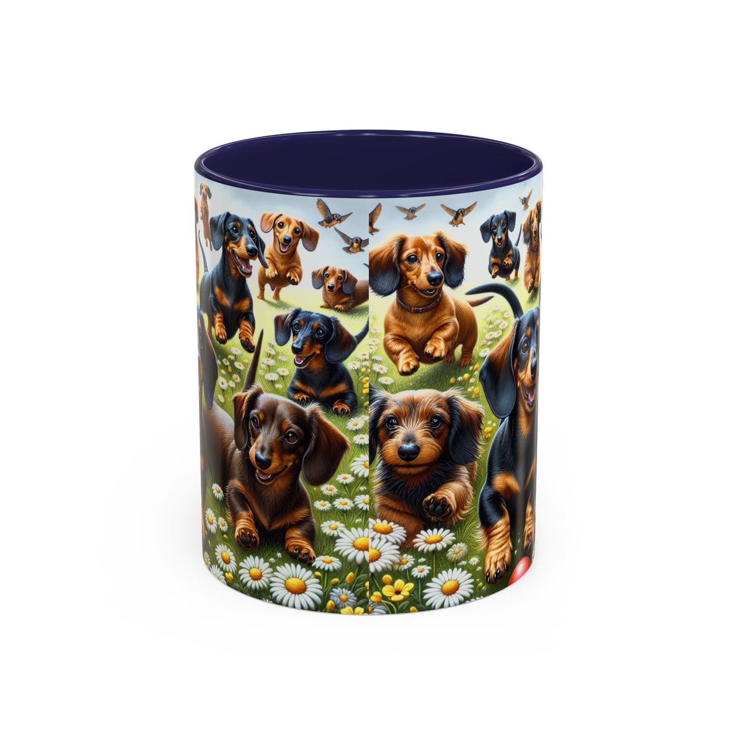 Dachshund Accent Coffee Mug - Perfect Gift for Dog Lovers