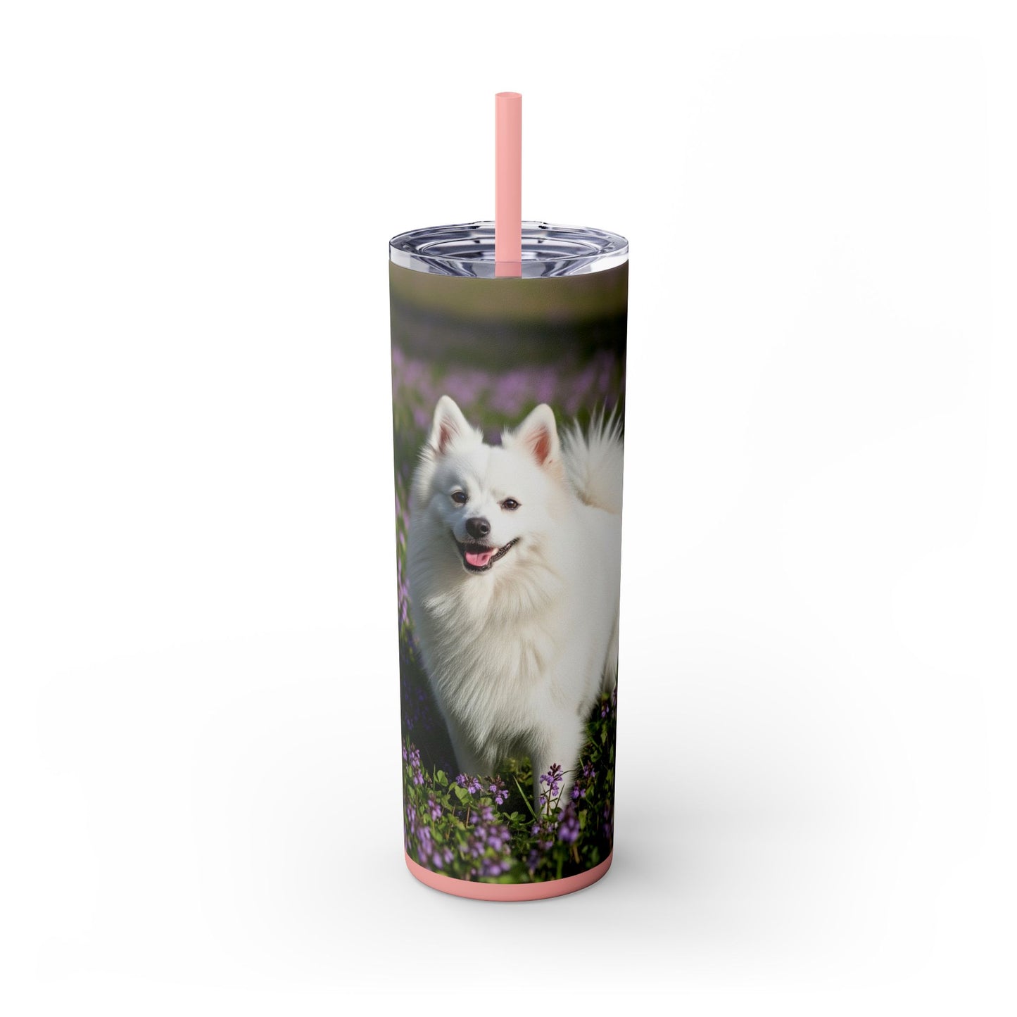 German Spitz Tumbler with Straw, 20oz
