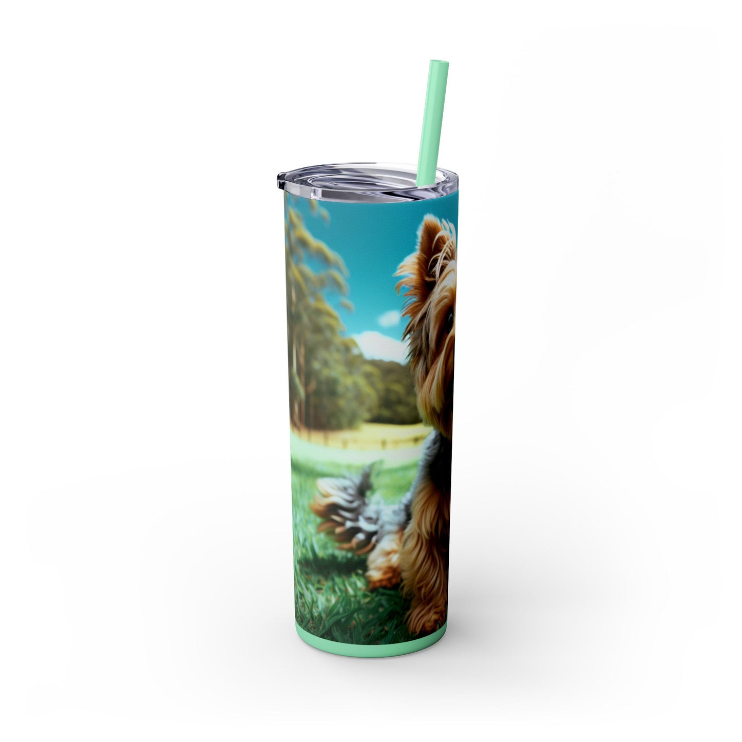 Australian Terrier Tumbler with Straw, 20oz