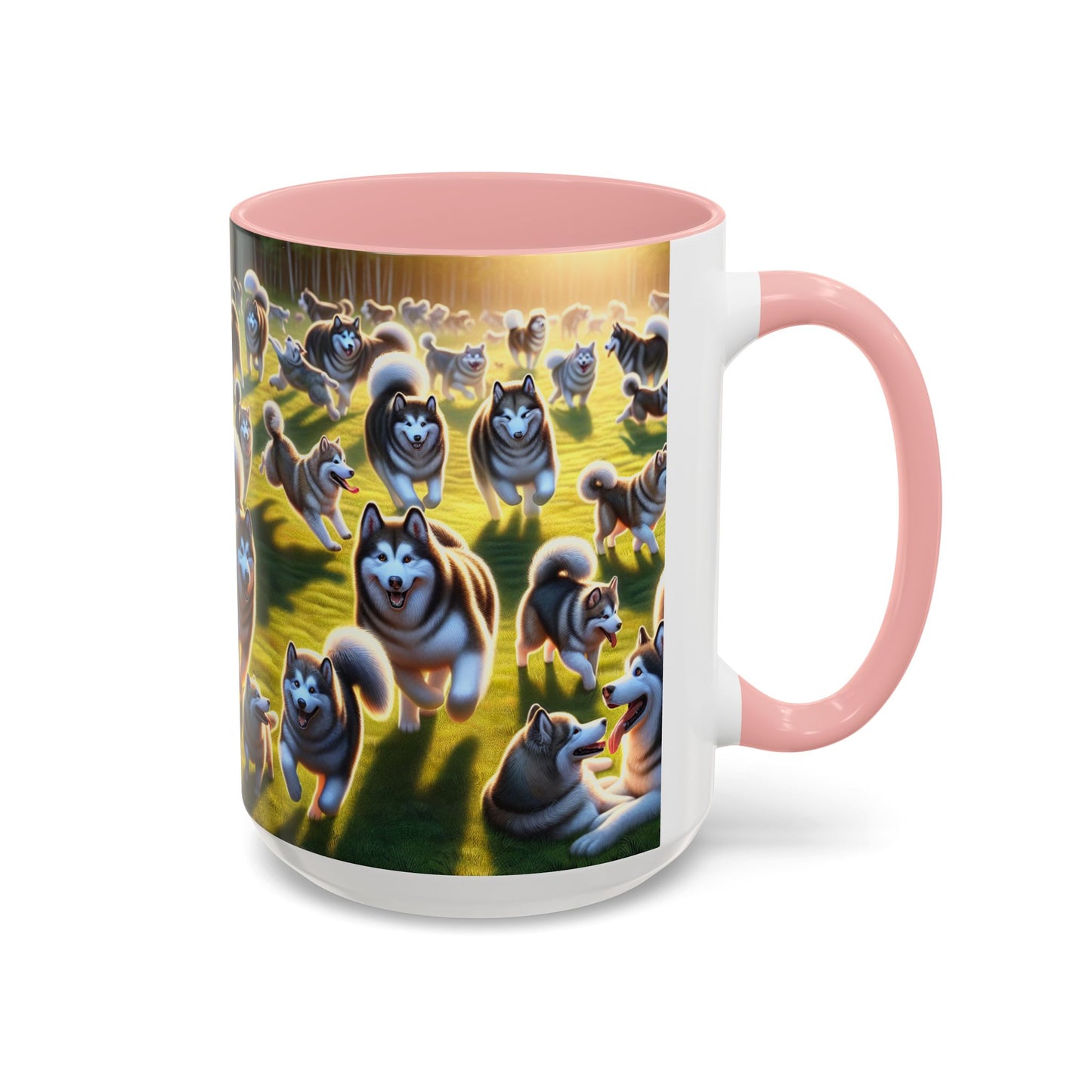 Alaskan Malamute Accent Coffee Mug - Perfect Gift for Dog Lovers
