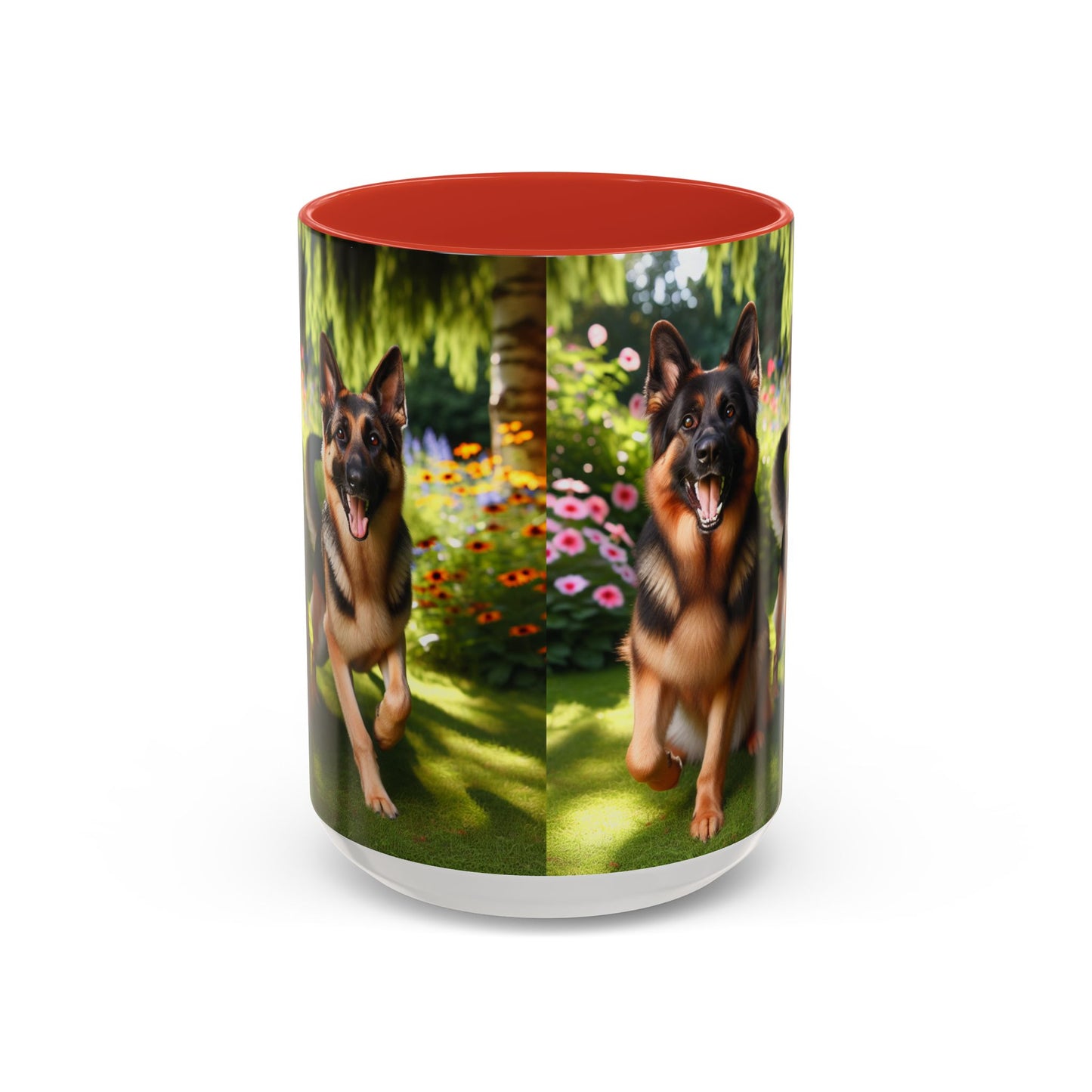 German Shepherd Accent Coffee Mug - Perfect Gift for Dog Lovers