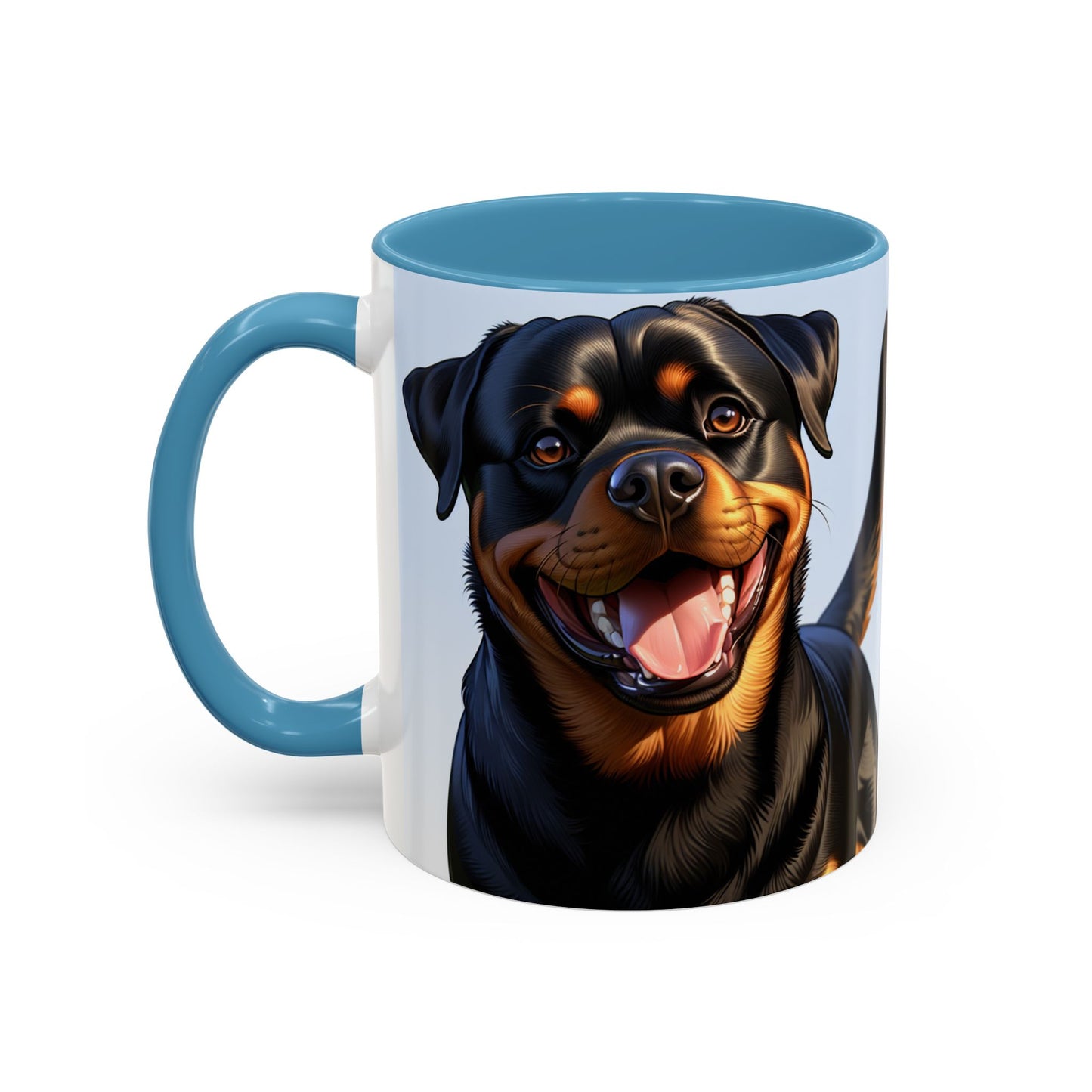 Rottweiler Accent Coffee Mug - Perfect Gift for Dog Lovers