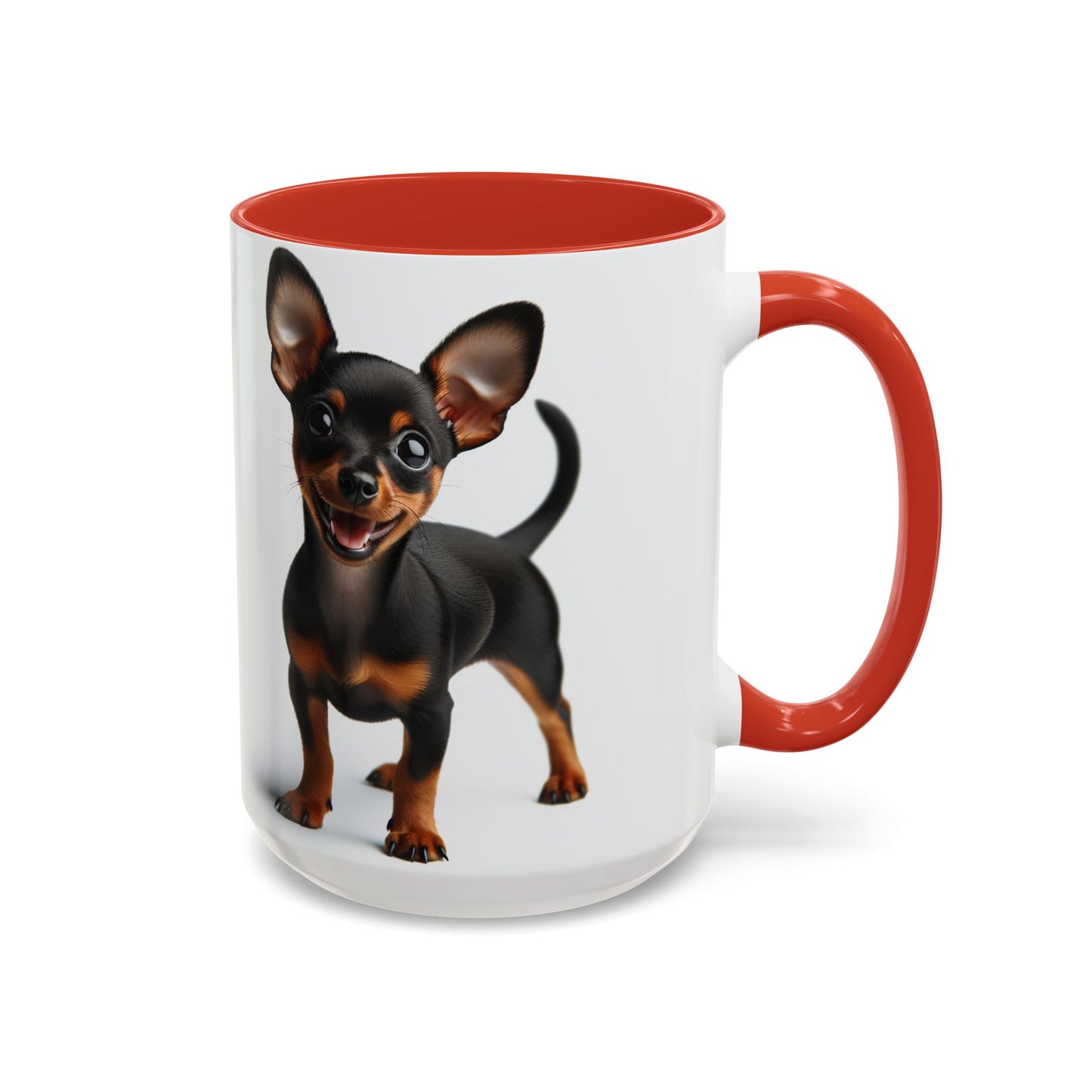 Miniature Pinscher Accent Coffee Mug - Perfect Gift for Dog Lovers