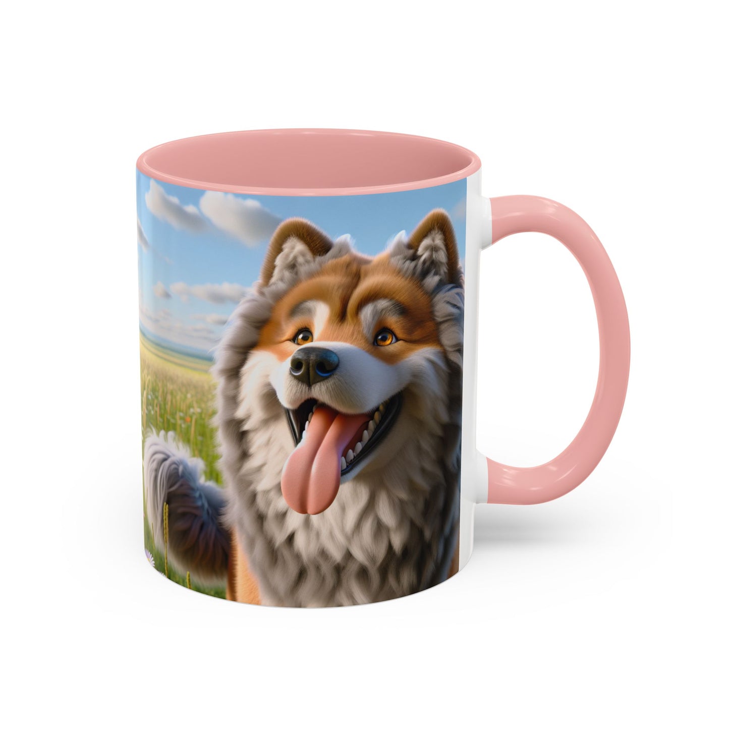 Hokkaido Accent Coffee Mug - Perfect Gift for Dog Lovers