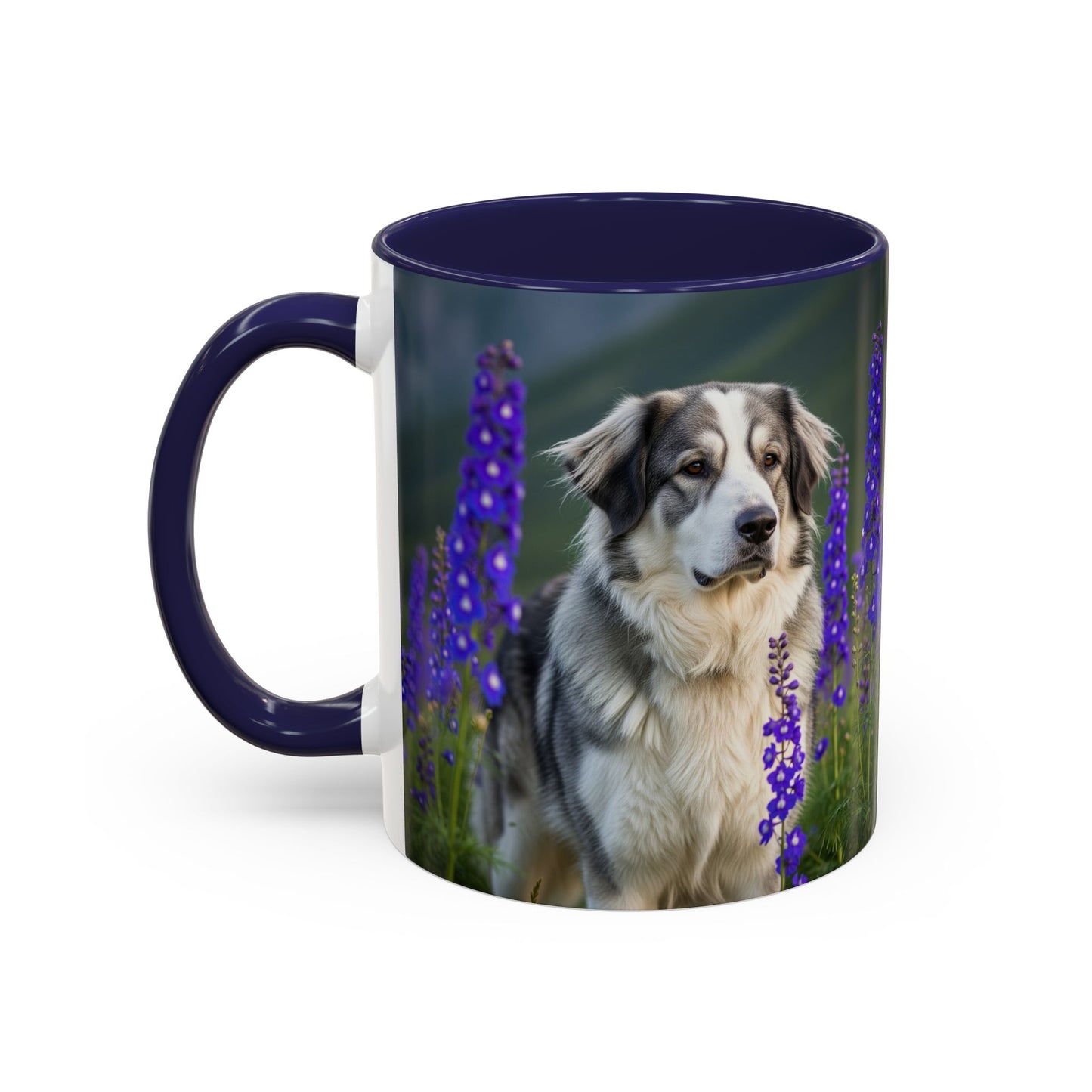 Tatra Shepherd Dog Accent Coffee Mug - Perfect Gift for Dog Lovers