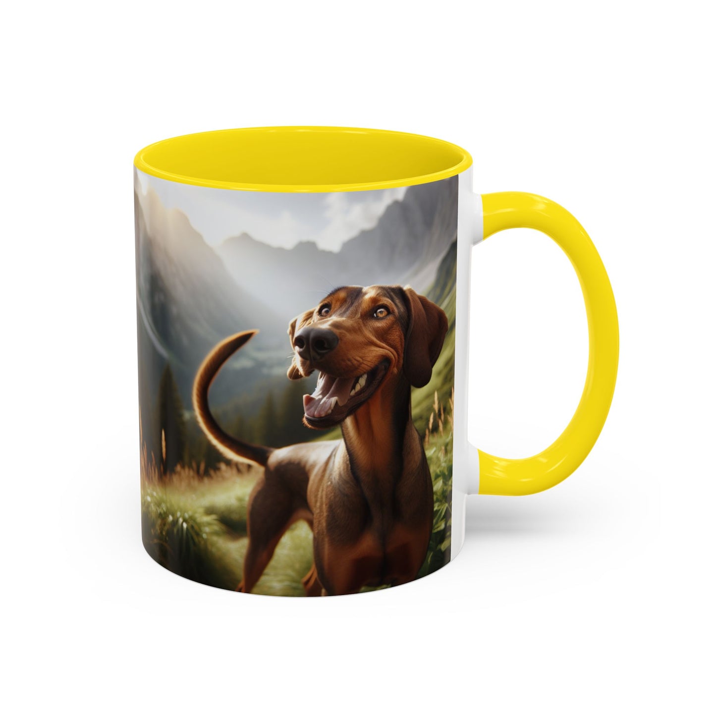 Bavarian Mountain Scent Hound Accent Coffee Mug - Perfect Gift for Dog Lovers