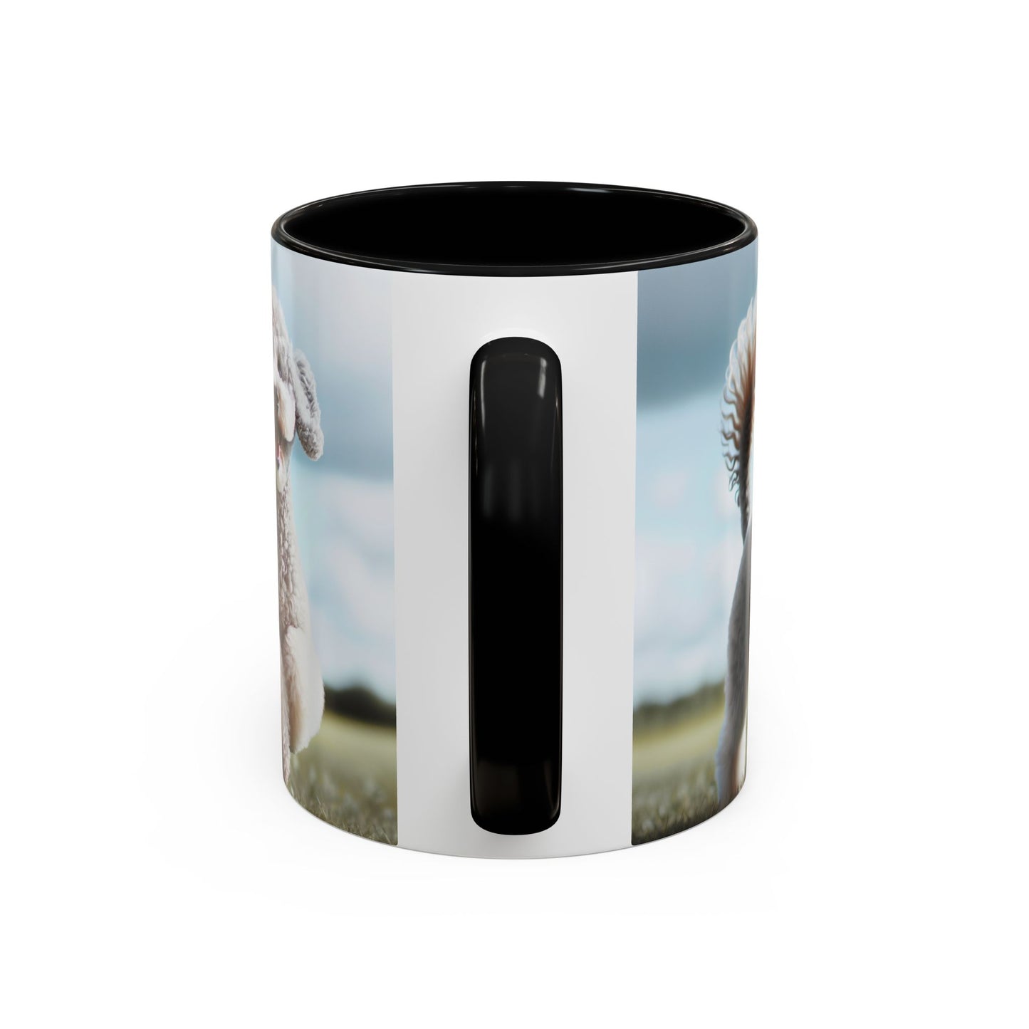 Bedlington Terrier Accent Coffee Mug - Perfect Gift for Dog Lovers