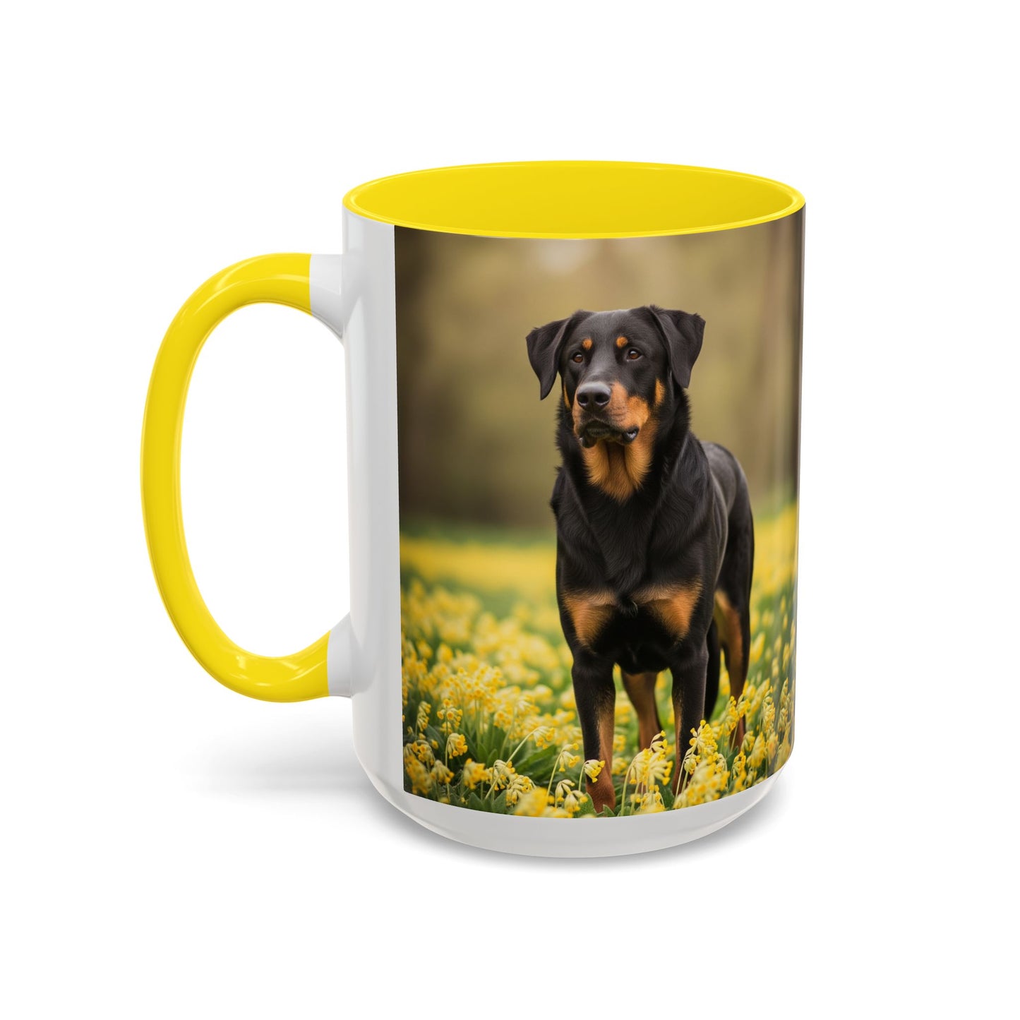 Beauceron Accent Coffee Mug - Perfect Gift for Dog Lovers