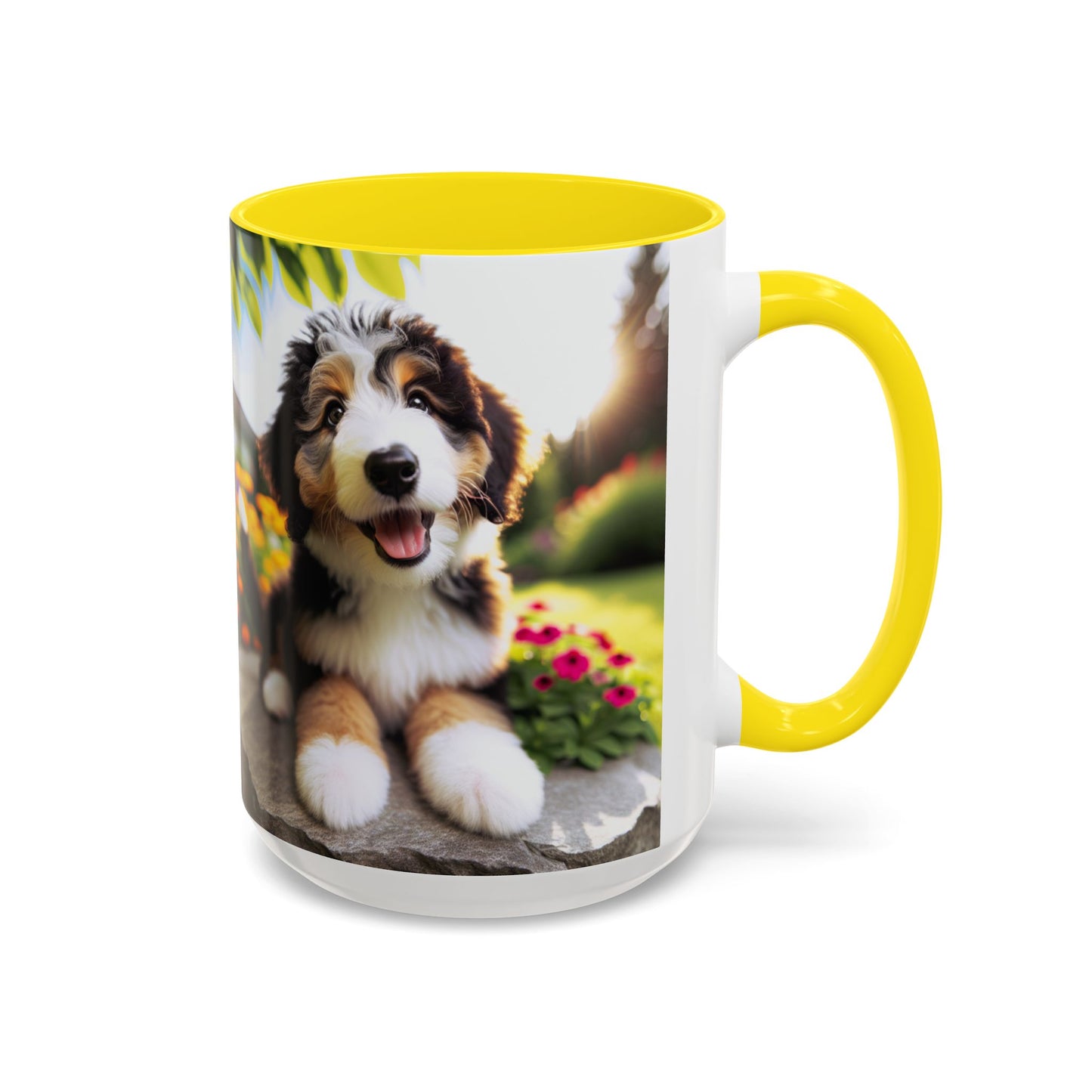 Bernedoodle Accent Coffee Mug - Perfect Gift for Dog Lovers