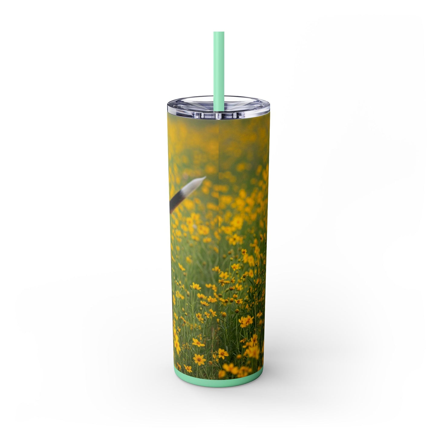 American English Coonhound Tumbler with Straw, 20oz