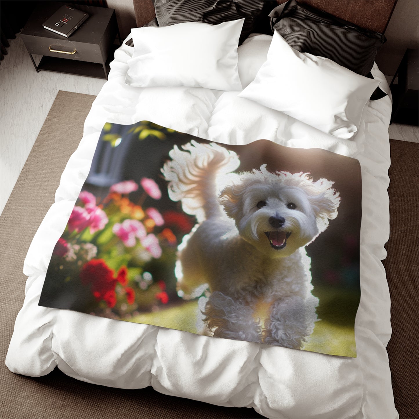 Westiepoo Sweatshirt Blanket