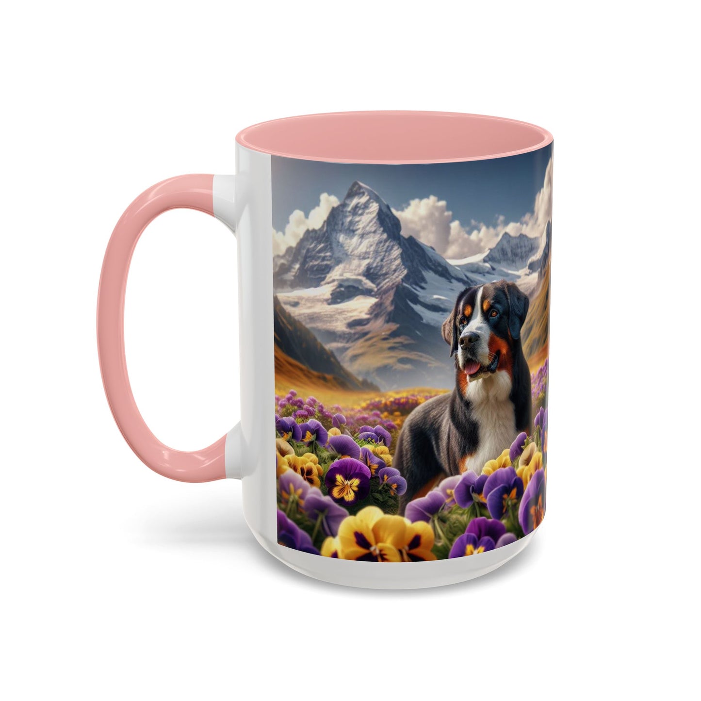 Greater Swiss Mountain Dog Accent Coffee Mug - Perfect Gift for Dog Lovers