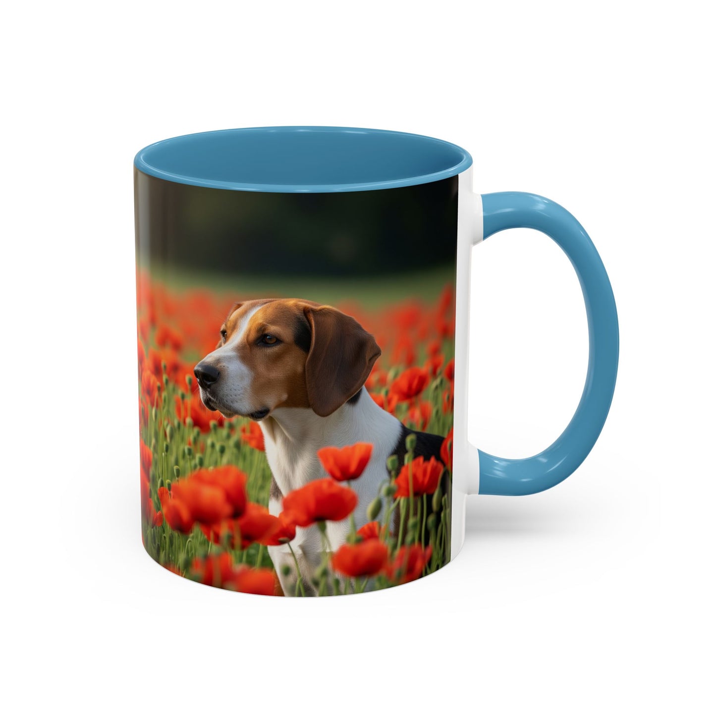 Foxhound Accent Coffee Mug - Perfect Gift for Dog Lovers