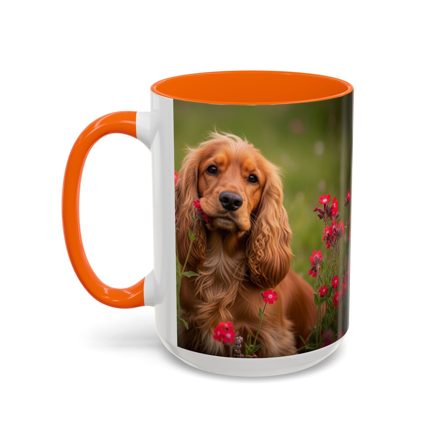 Cocker Spaniel Accent Coffee Mug - Perfect Gift for Dog Lovers