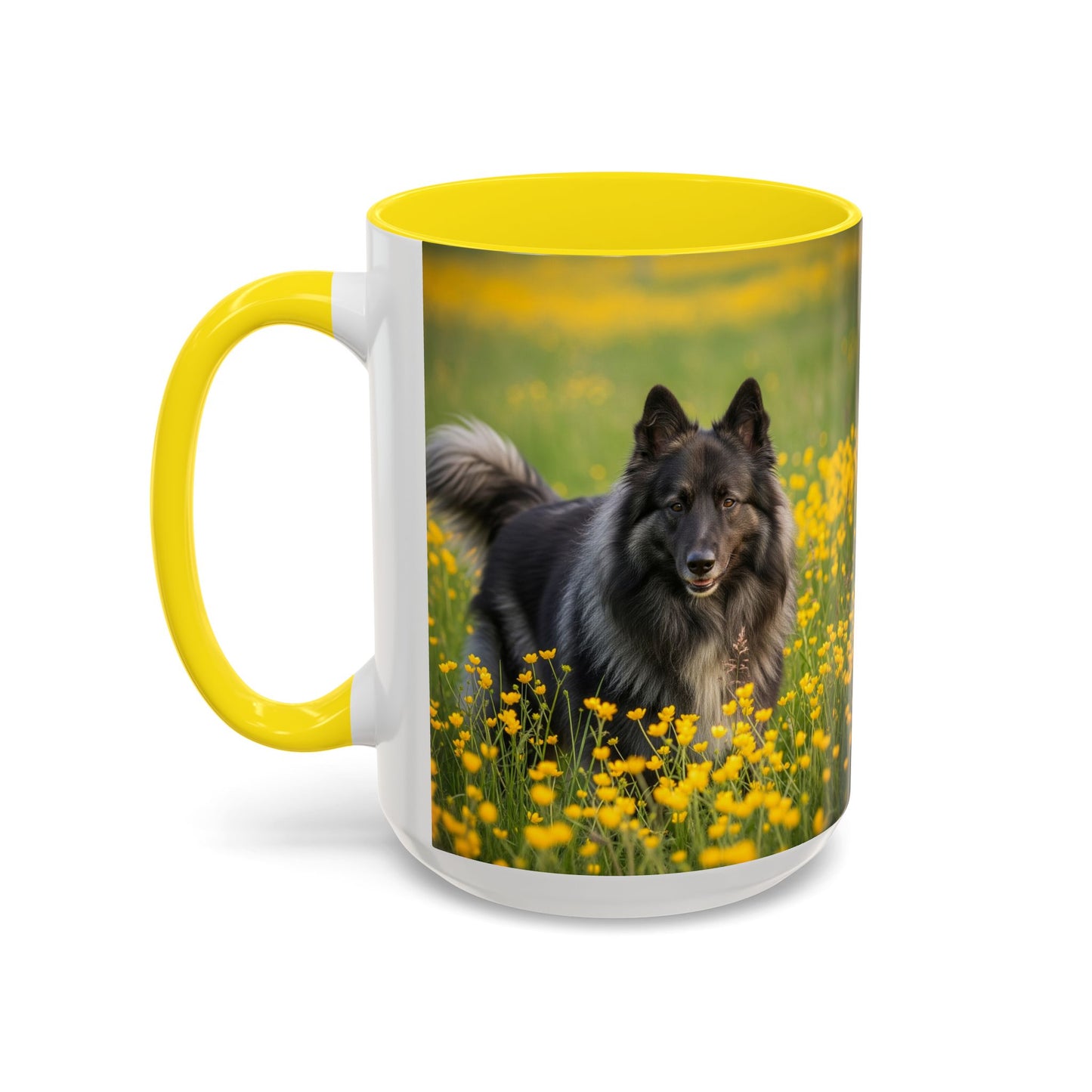 Belgian Sheepdog Accent Coffee Mug - Perfect Gift for Dog Lovers