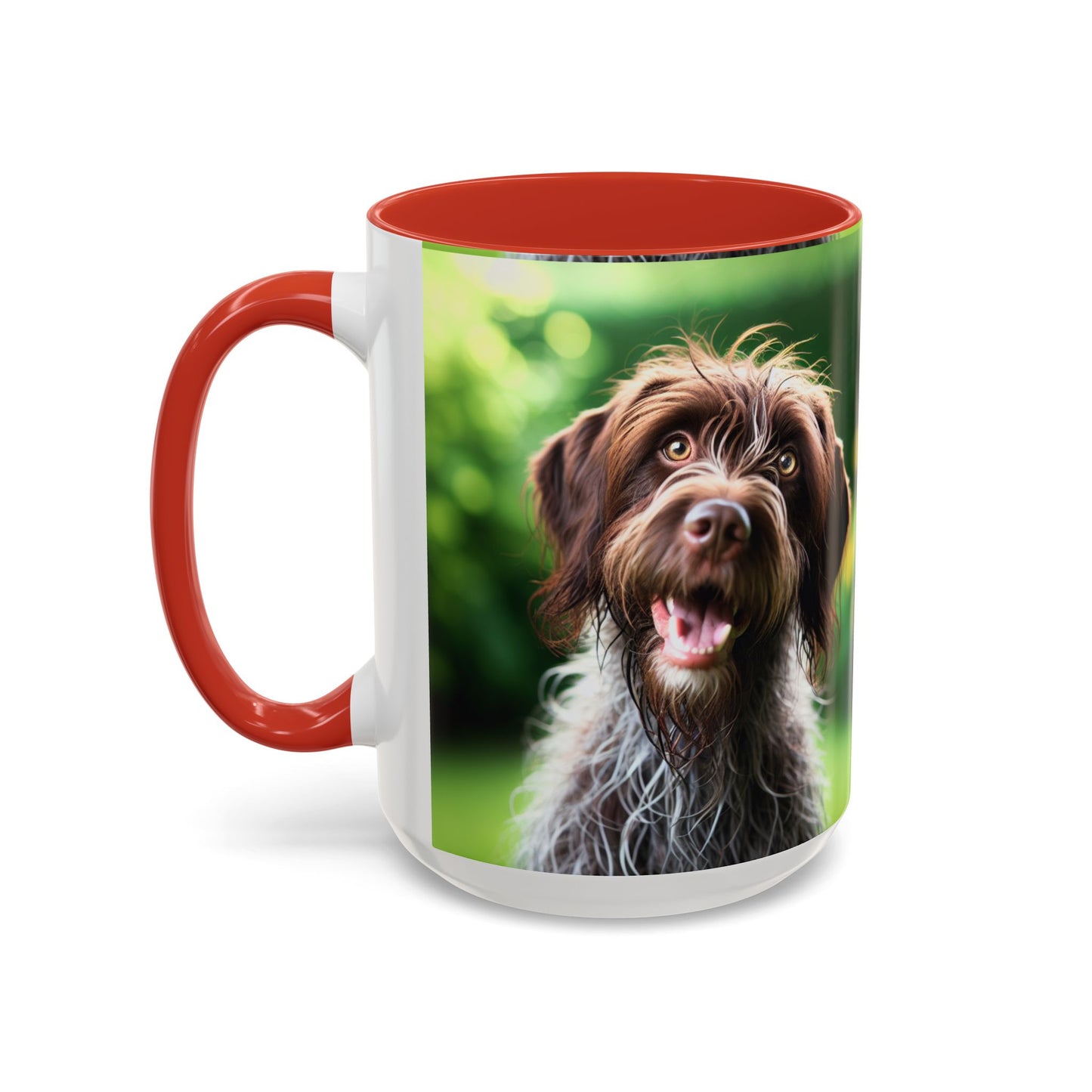 German Wirehaired Pointer Accent Coffee Mug - Perfect Gift for Dog Lovers