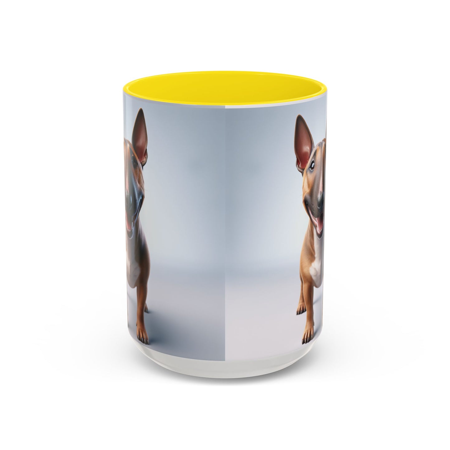 Miniature Bull Terrier Accent Coffee Mug - Perfect Gift for Dog Lovers