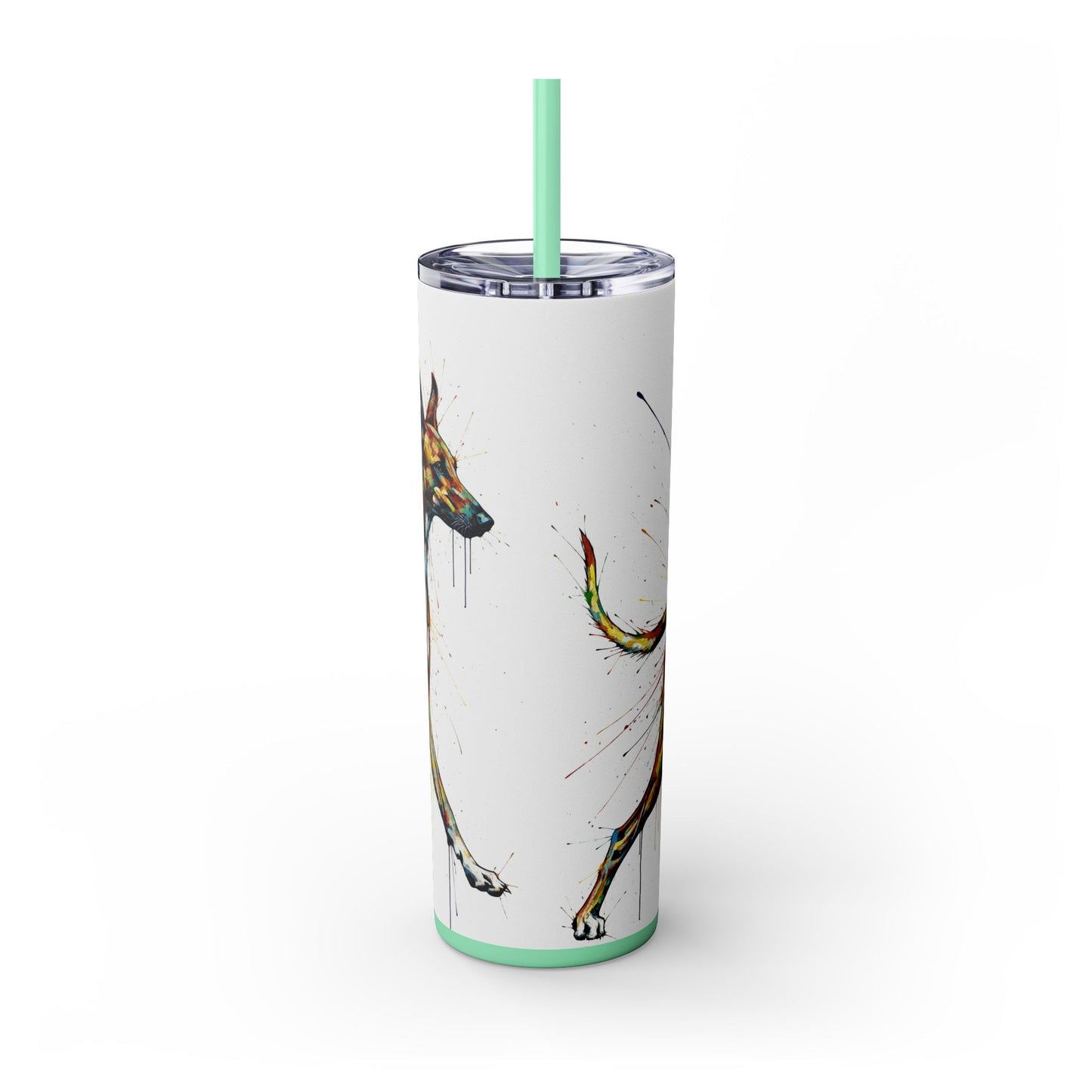 Azawakh Tumbler with Straw, 20oz