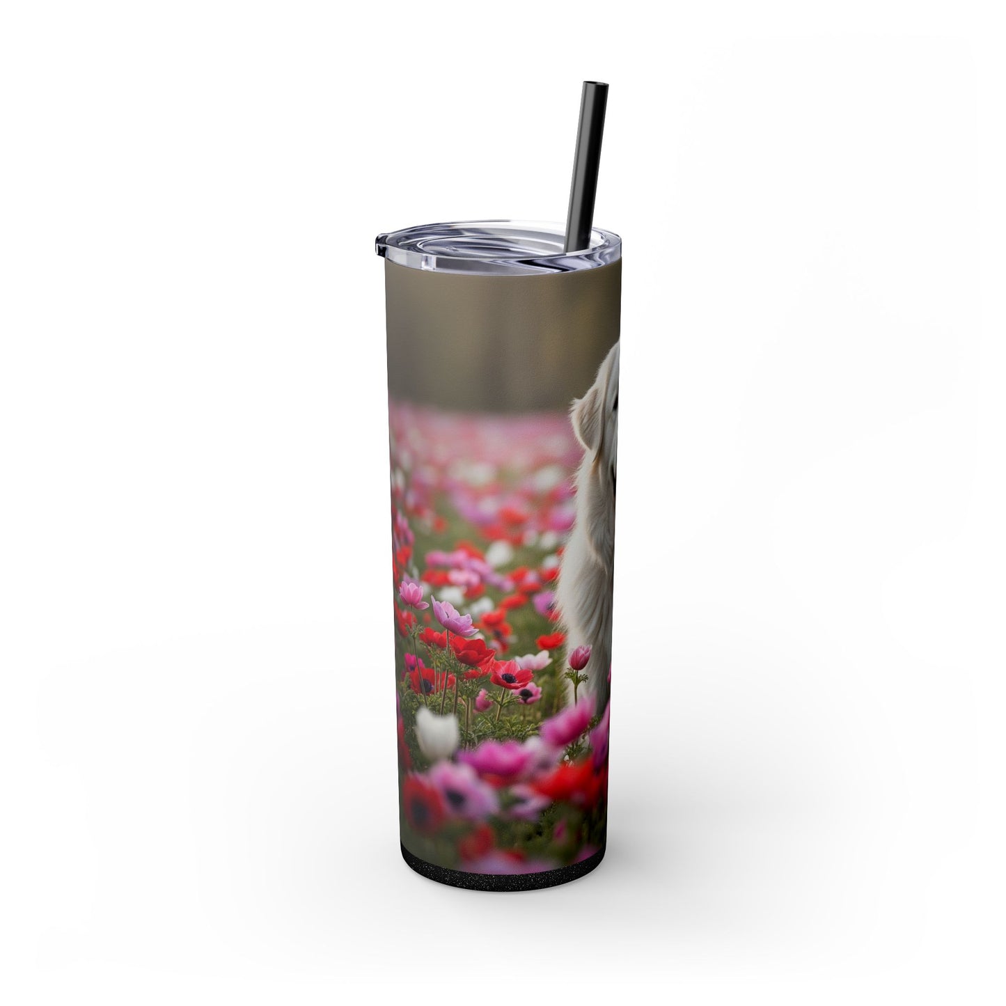 Maremma Sheepdog Tumbler with Straw, 20oz