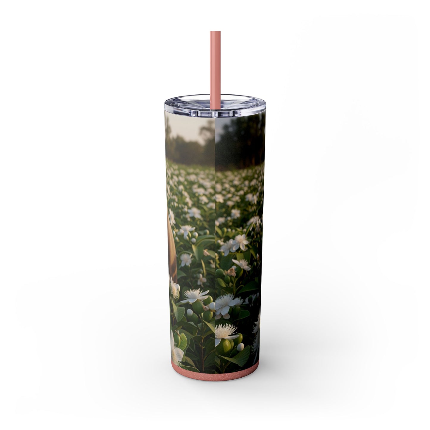 Bully Kutta Skinny Tumbler with Straw, 20oz