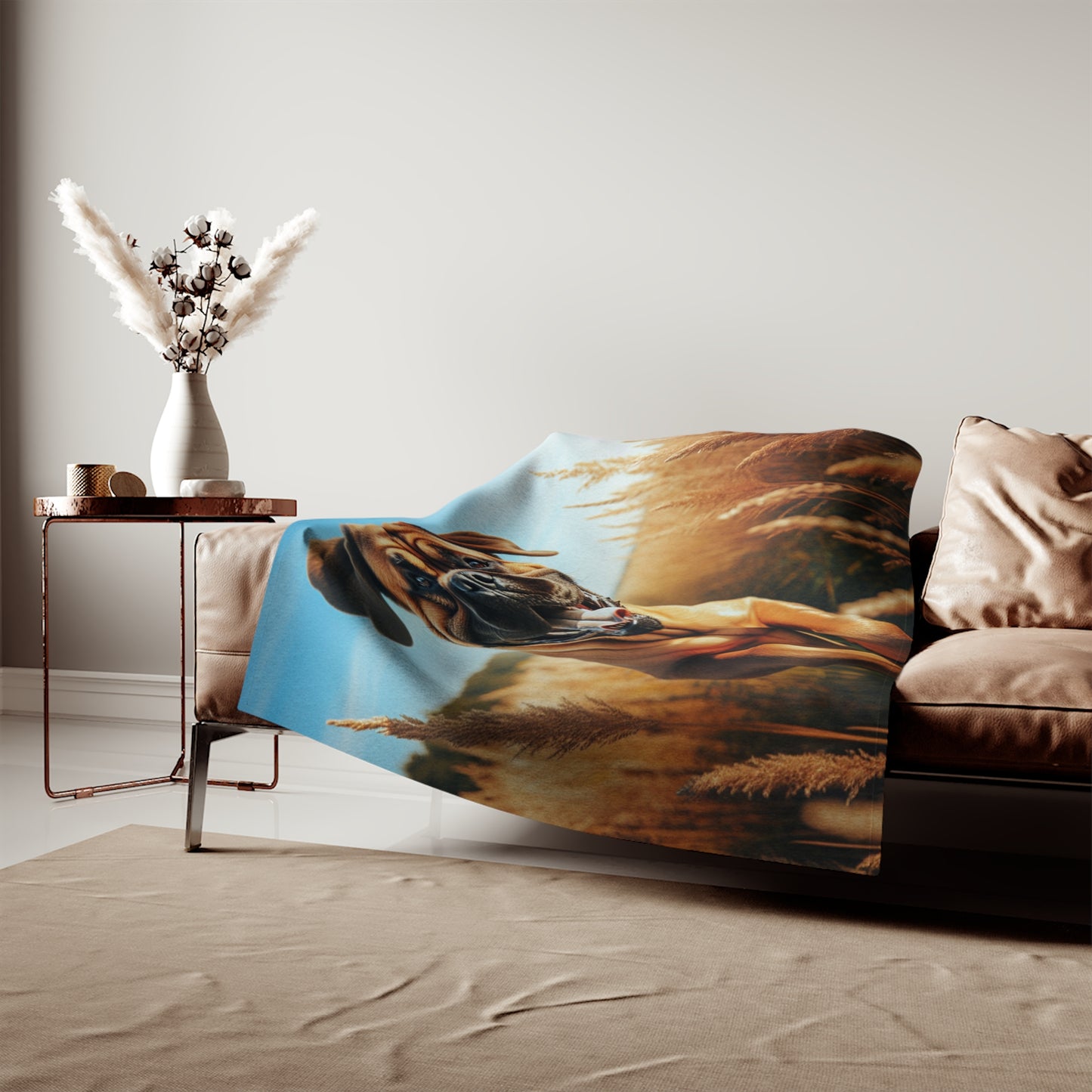 Bullmastiff Sweatshirt Blanket