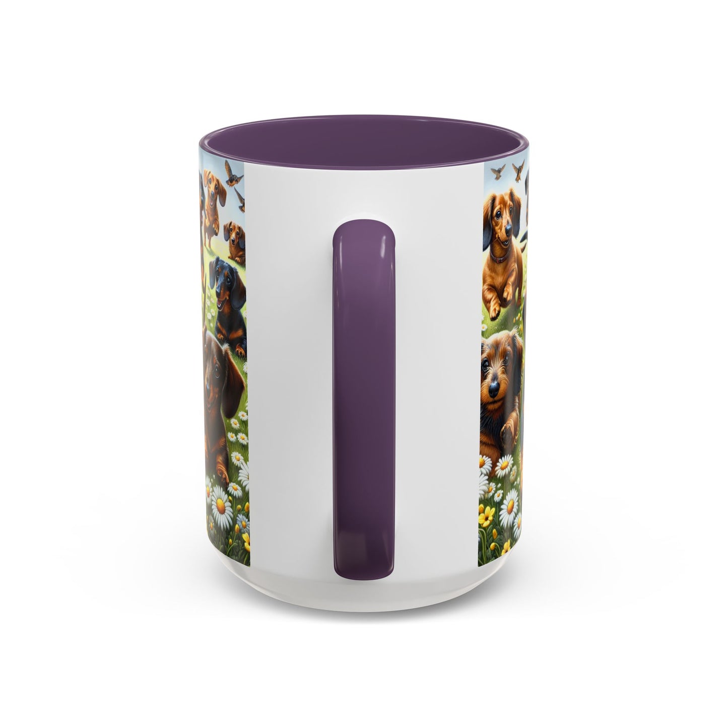 Dachshund Accent Coffee Mug - Perfect Gift for Dog Lovers