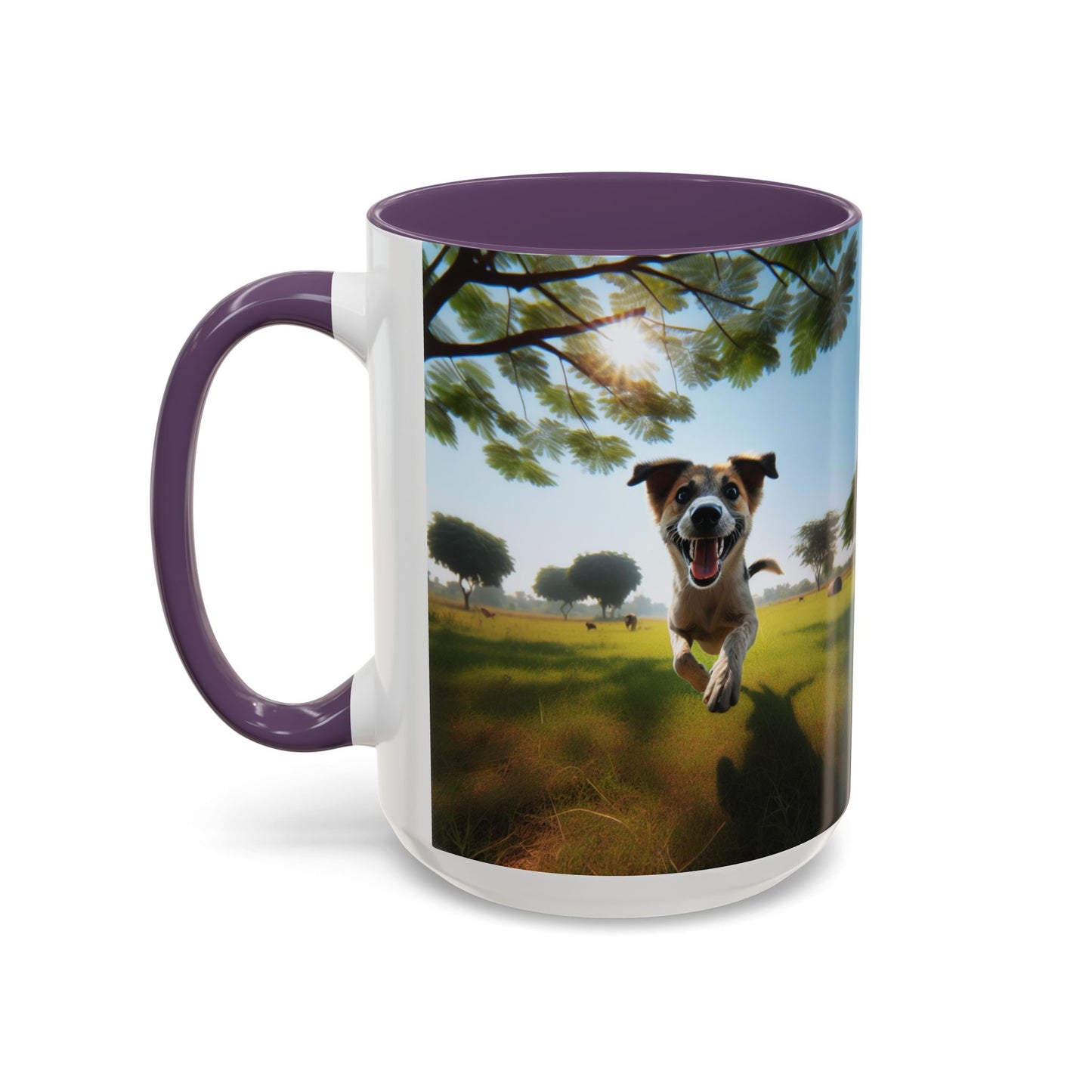 Indian Pariah Dog Accent Coffee Mug - Perfect Gift for Dog Lovers