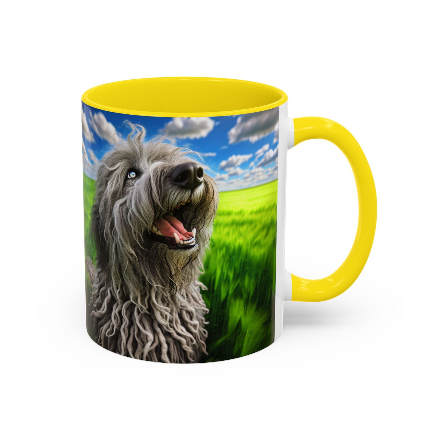 Bergamasco Shepherd Dog Accent Coffee Mug - Perfect Gift for Dog Lovers