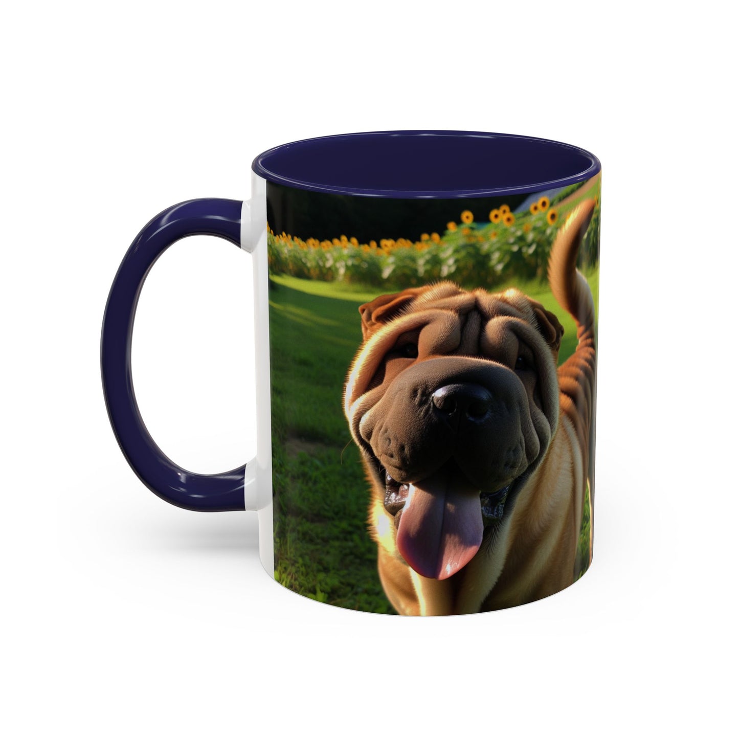Shar-Pei Accent Coffee Mug - Perfect Gift for Dog Lovers