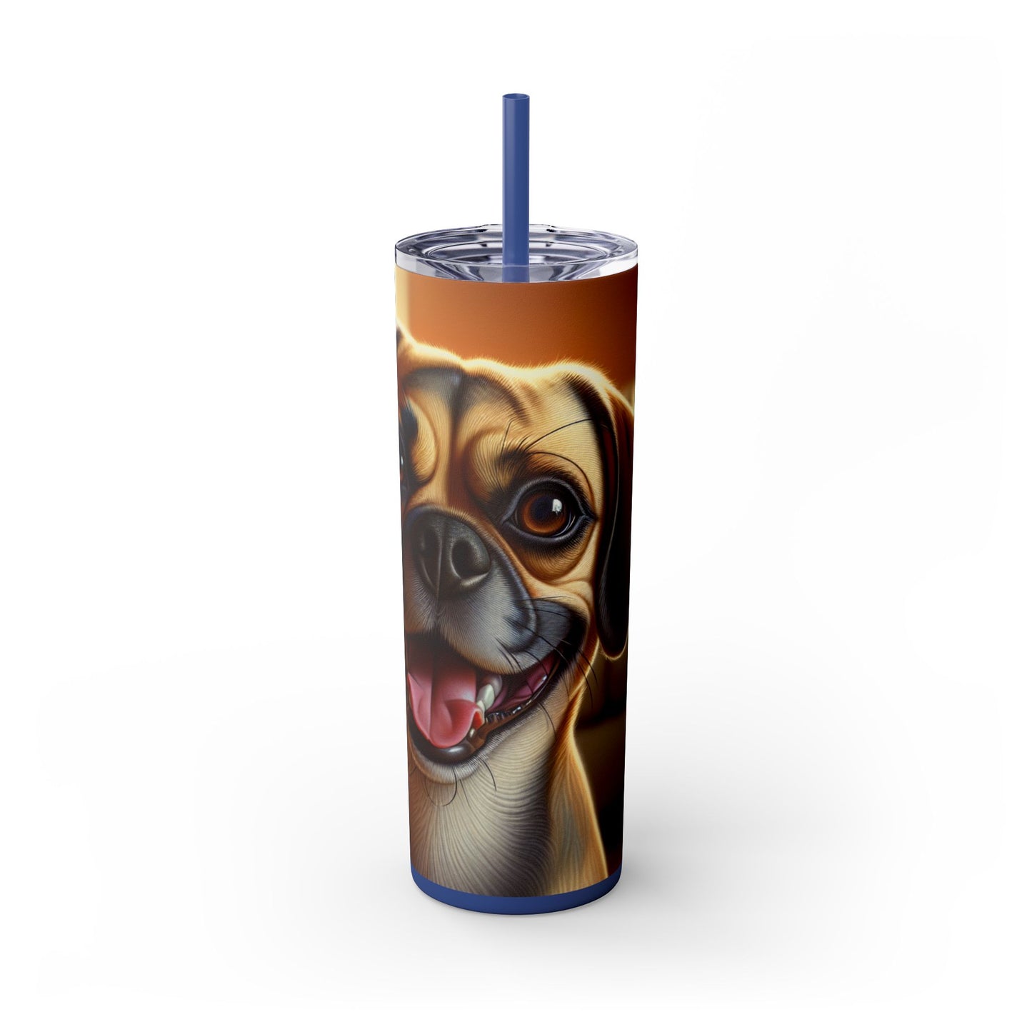 Puggle Tumbler with Straw, 20oz