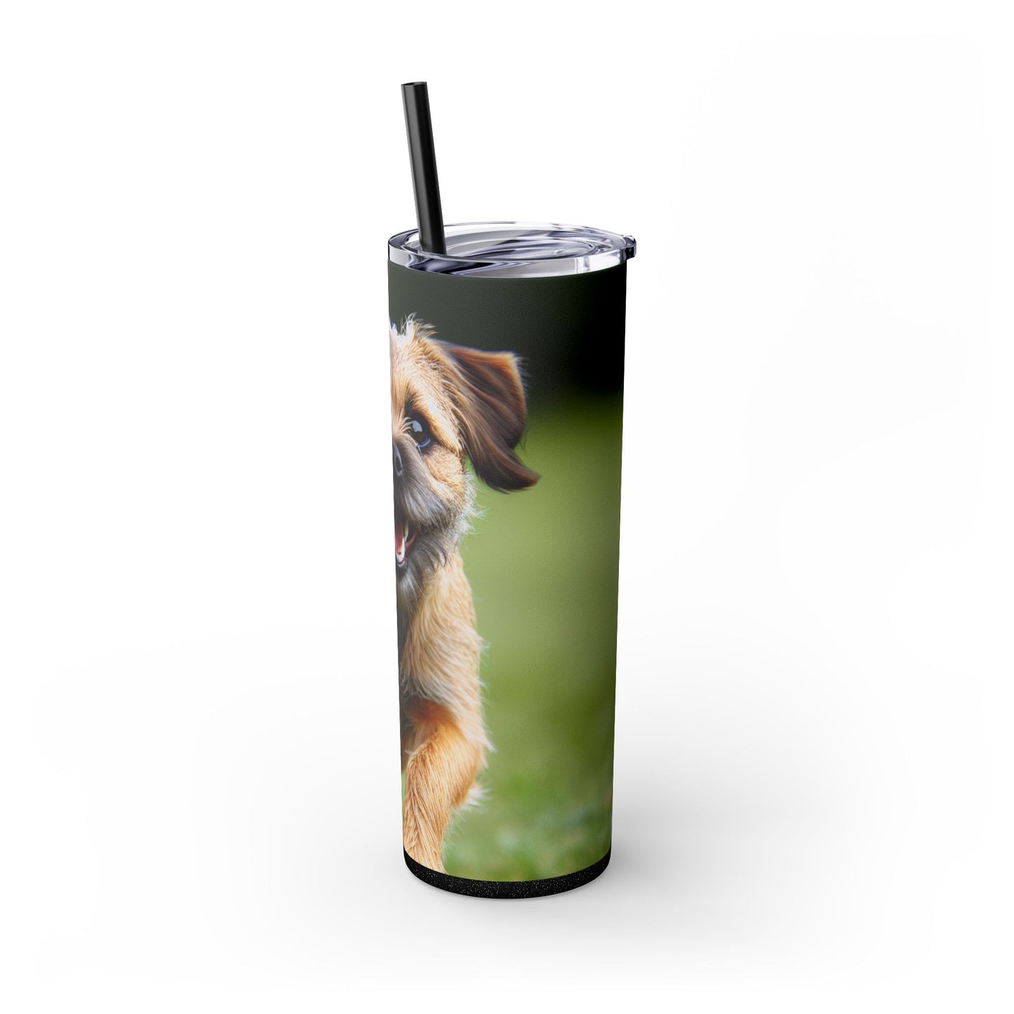 Border Terrier Tumbler with Straw, 20oz