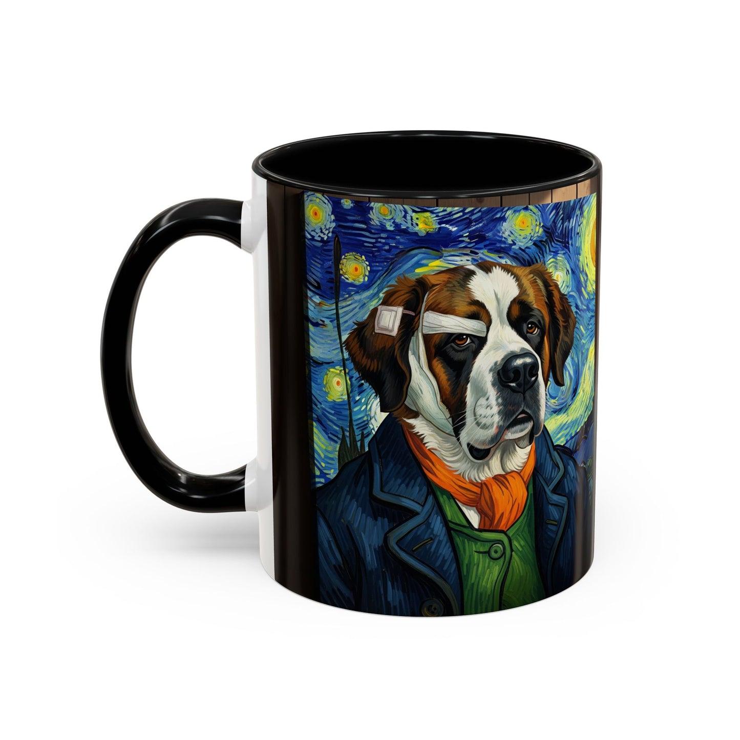 Saint Bernard Accent Coffee Mug - Perfect Gift for Dog Lovers