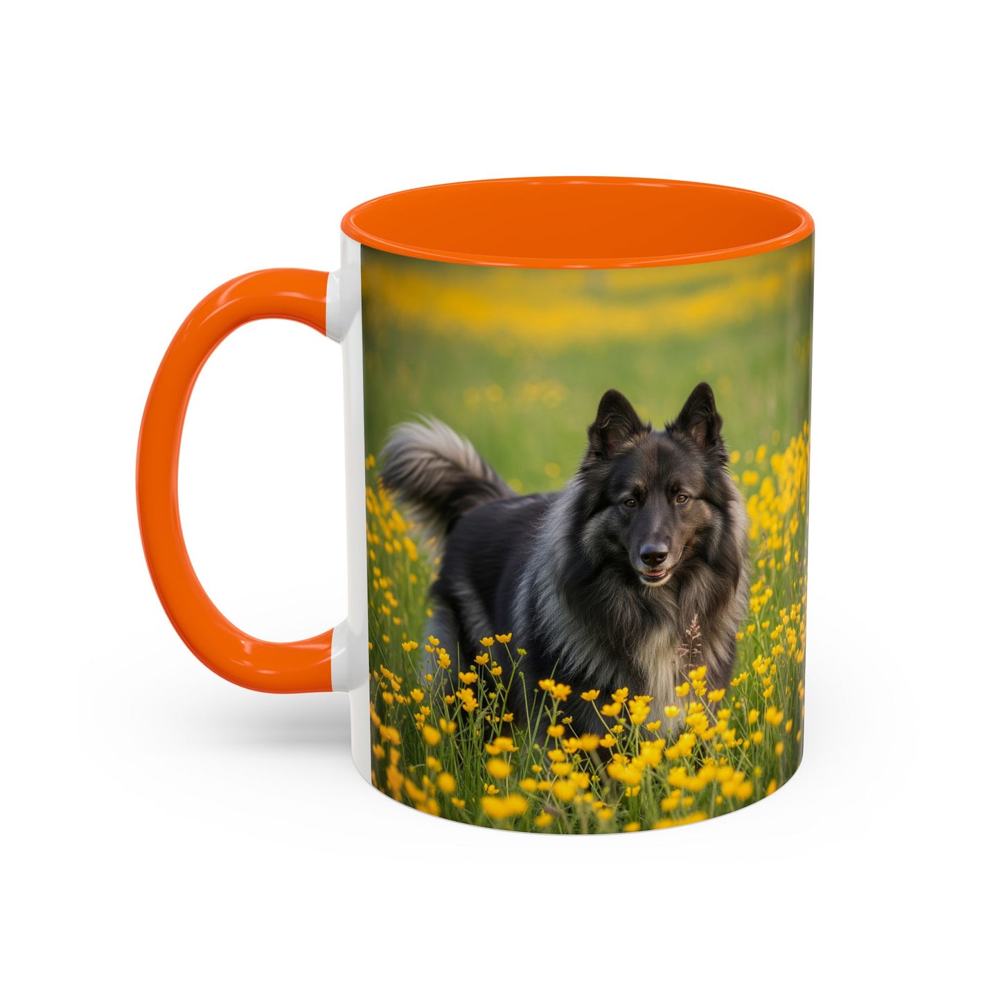 Belgian Sheepdog Accent Coffee Mug - Perfect Gift for Dog Lovers