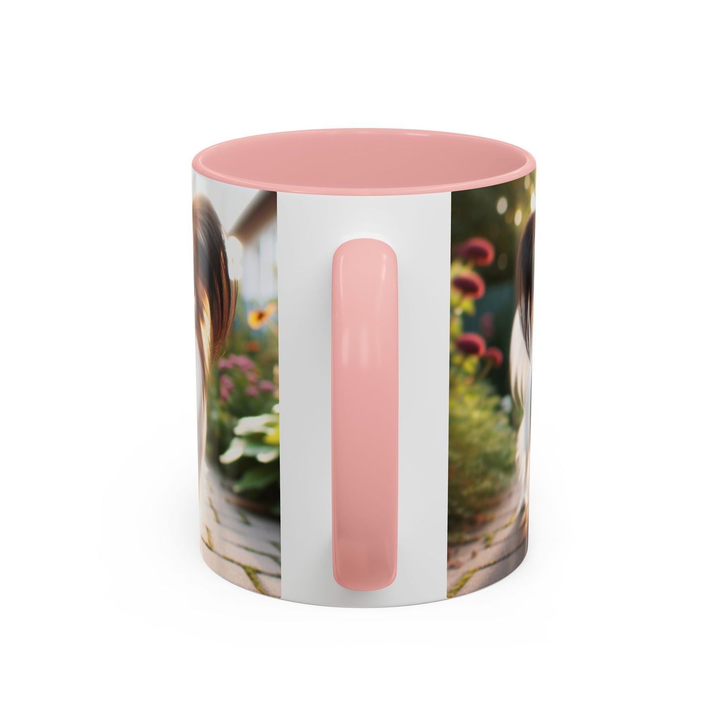 Papillon Accent Coffee Mug - Perfect Gift for Dog Lovers