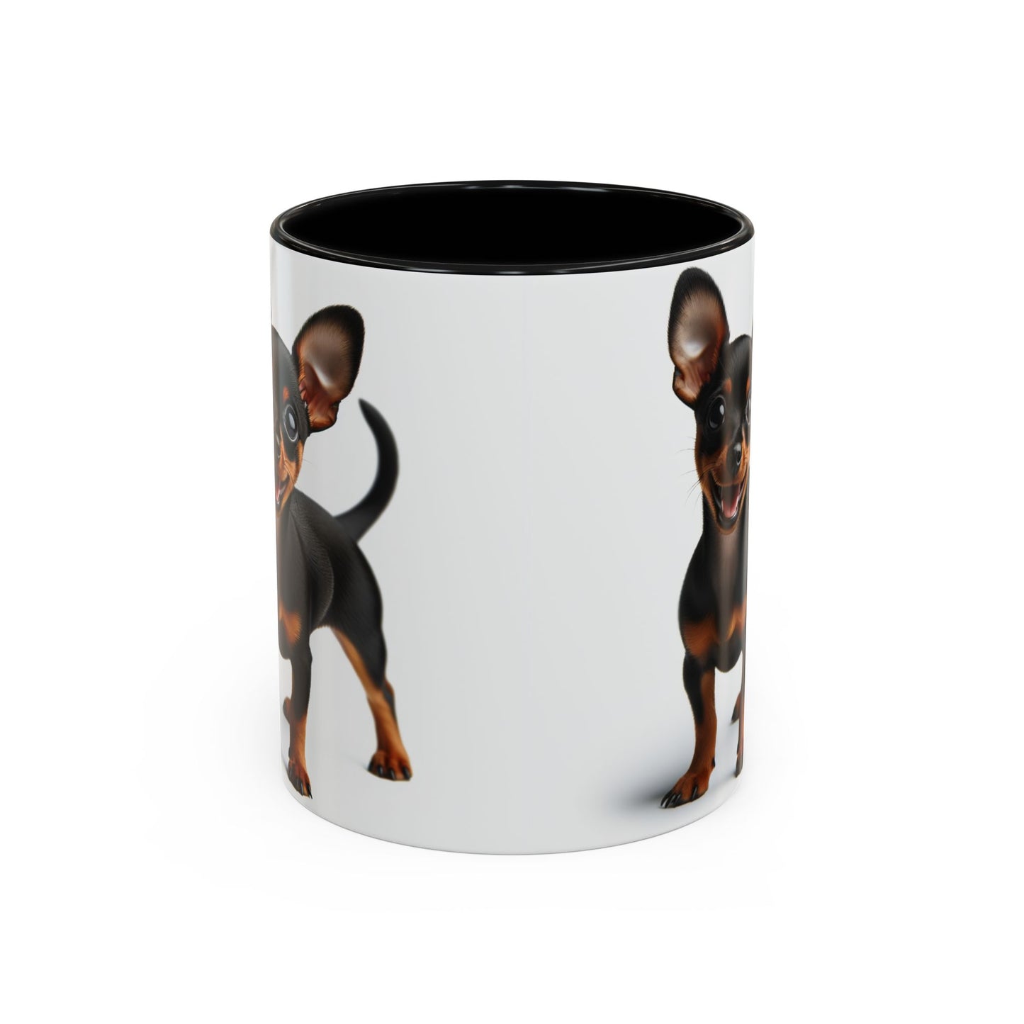 Miniature Pinscher Accent Coffee Mug - Perfect Gift for Dog Lovers