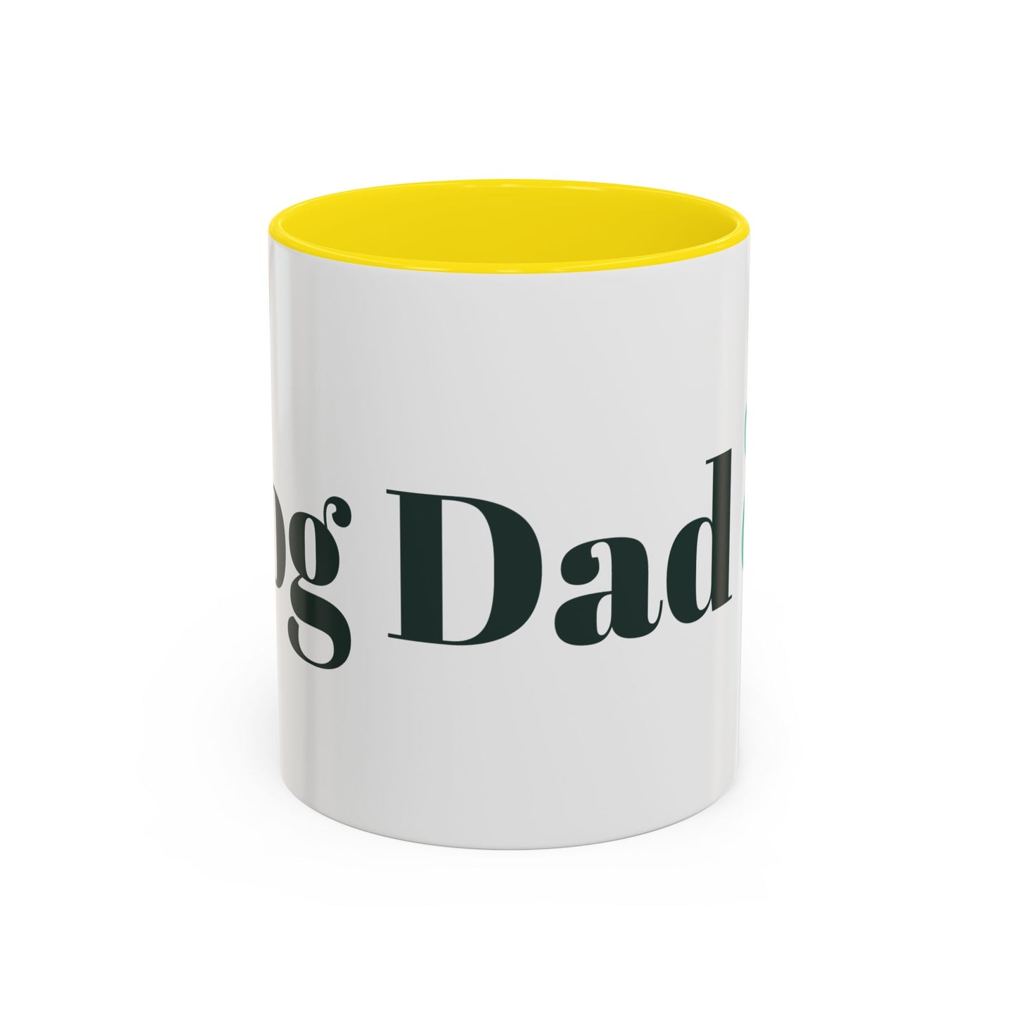 Dog Dad Accent Coffee Mug - Perfect Gift for Dog Lovers