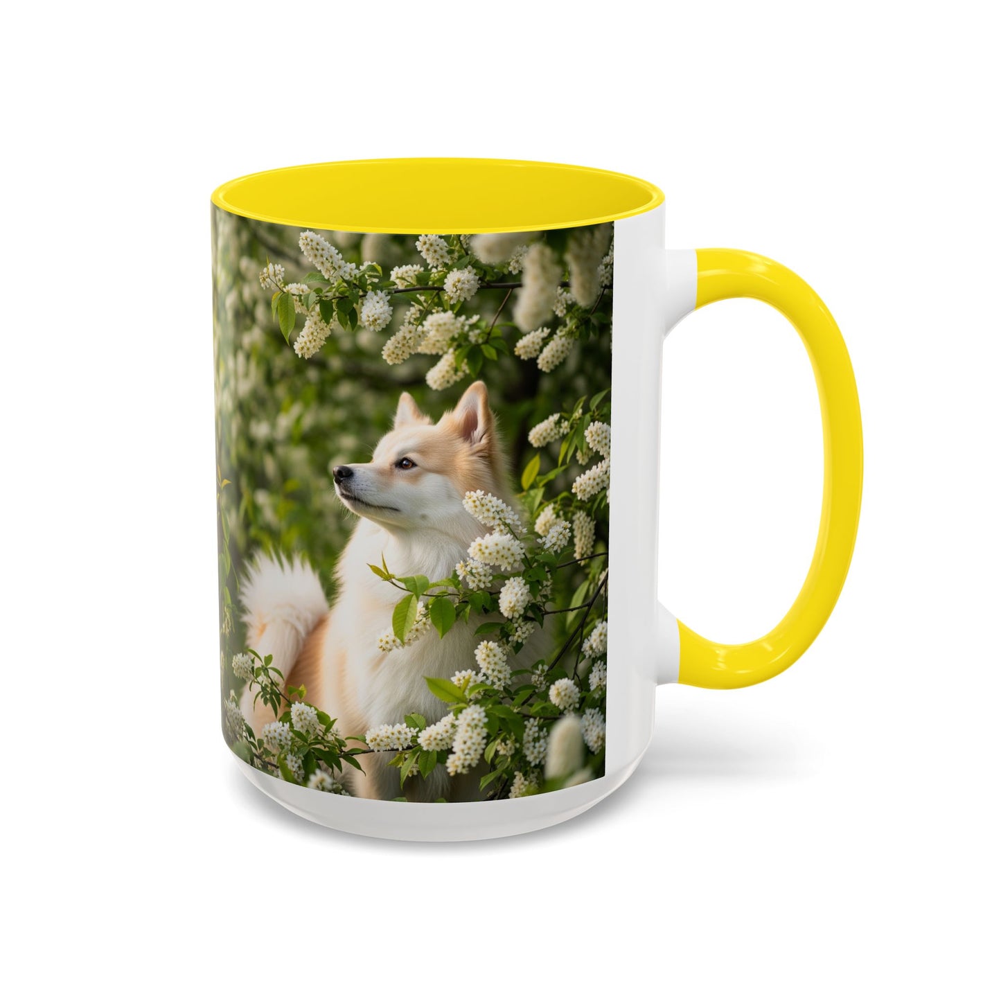 Finnish Spitz Accent Coffee Mug - Perfect Gift for Dog Lovers