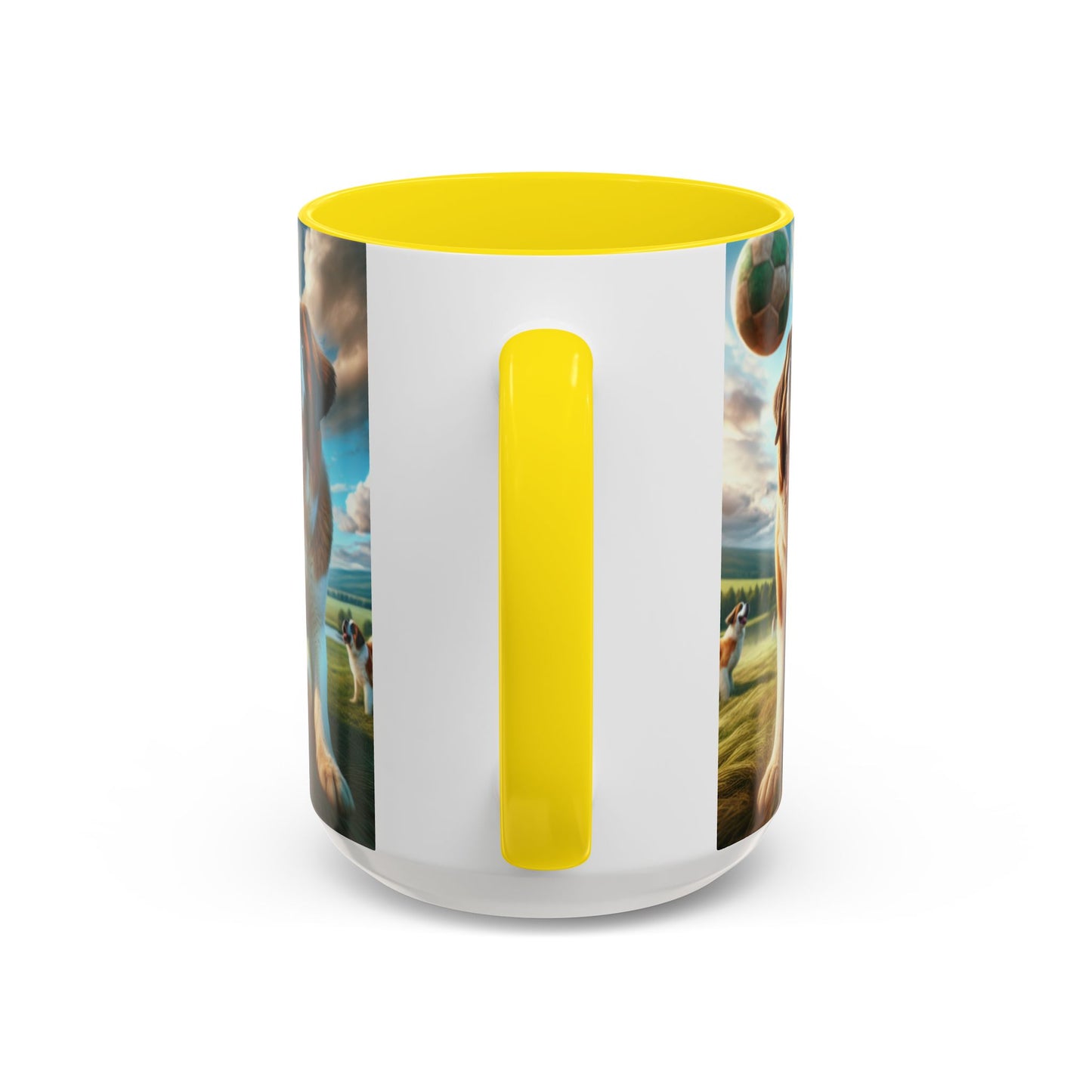 Saint Bernard Accent Coffee Mug - Perfect Gift for Dog Lovers