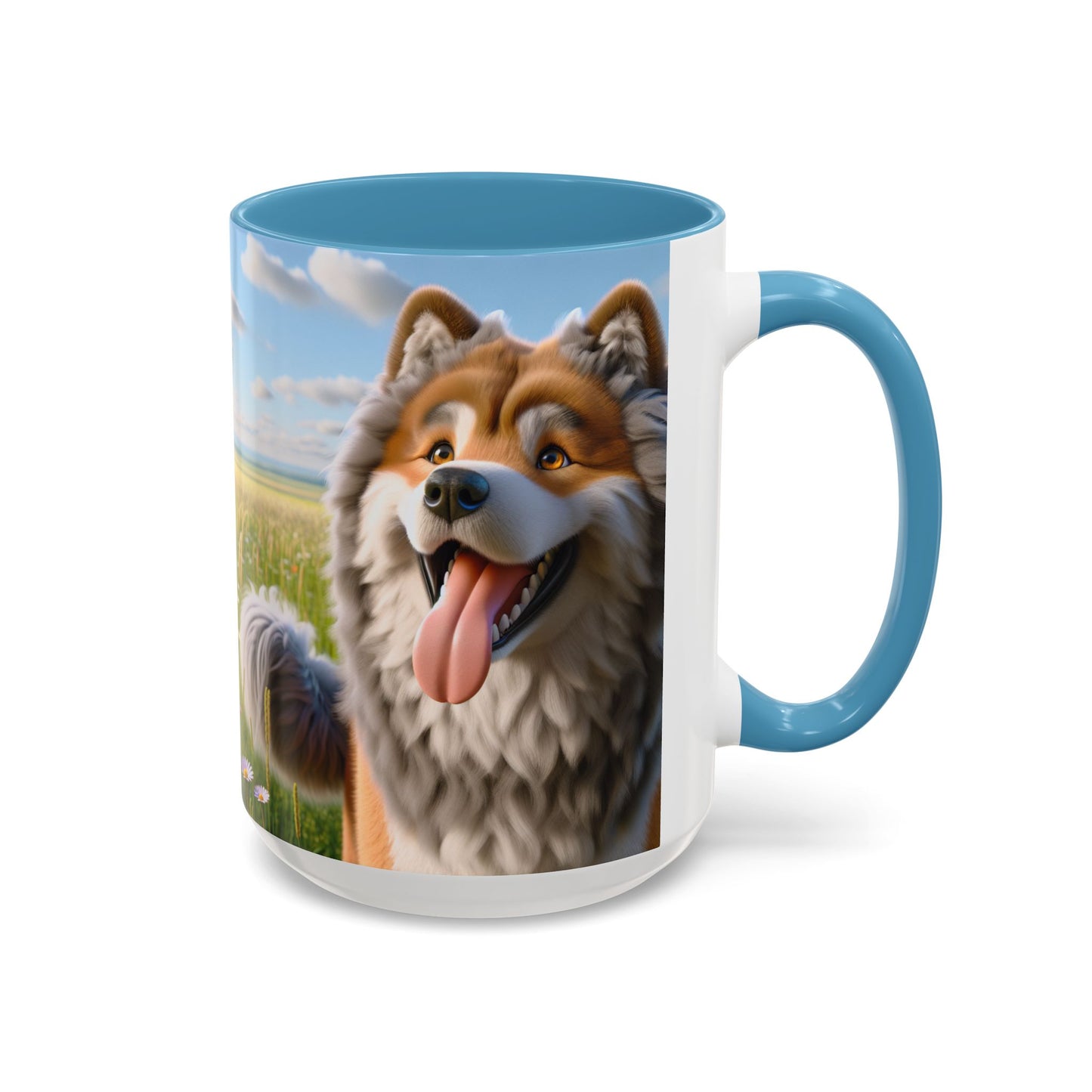 Hokkaido Accent Coffee Mug - Perfect Gift for Dog Lovers