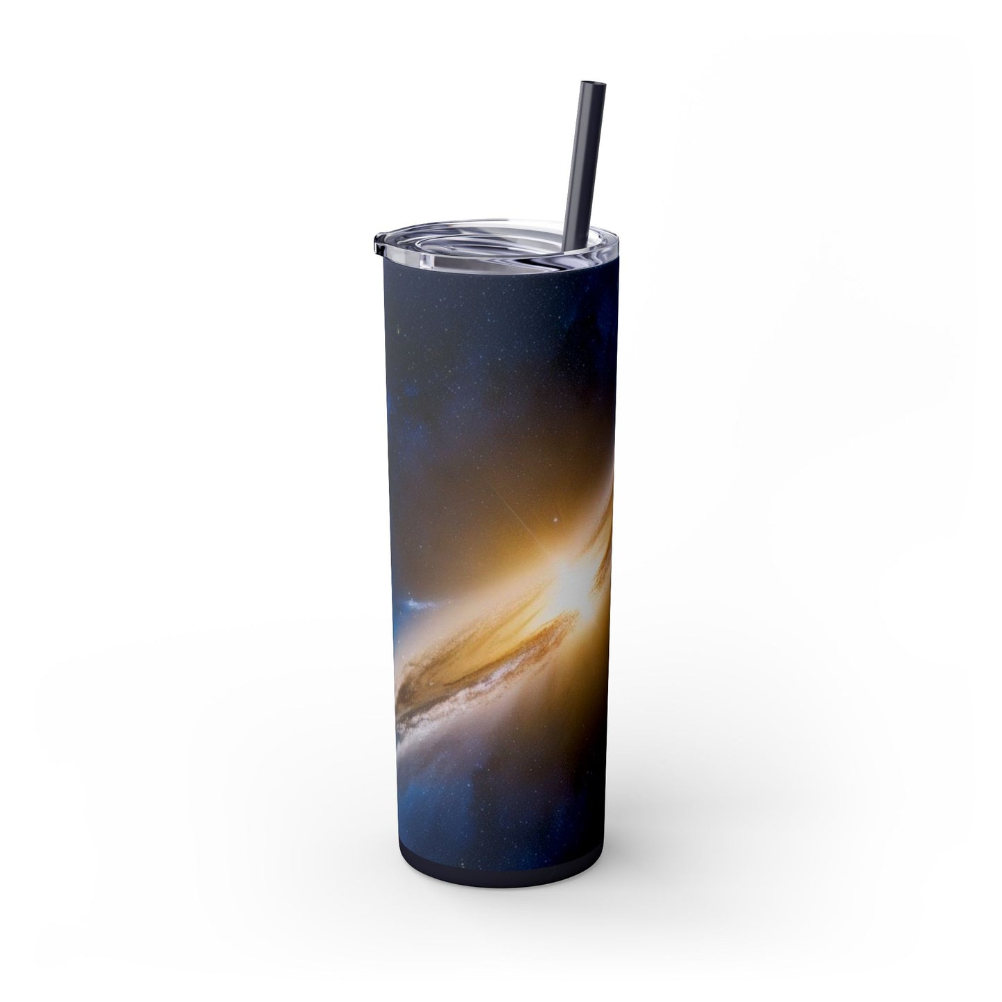 North Star Skinny Tumbler with Straw, 20oz