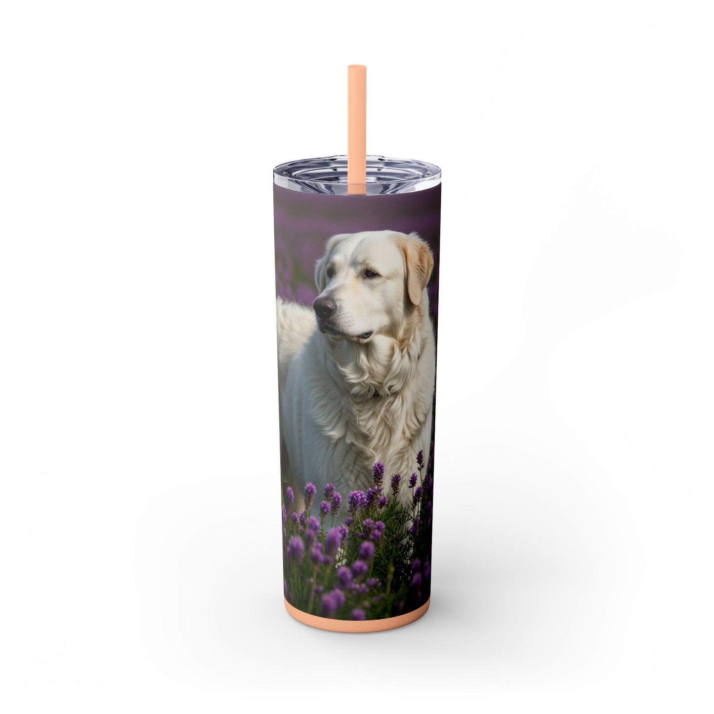 Kuvasz Tumbler with Straw, 20oz