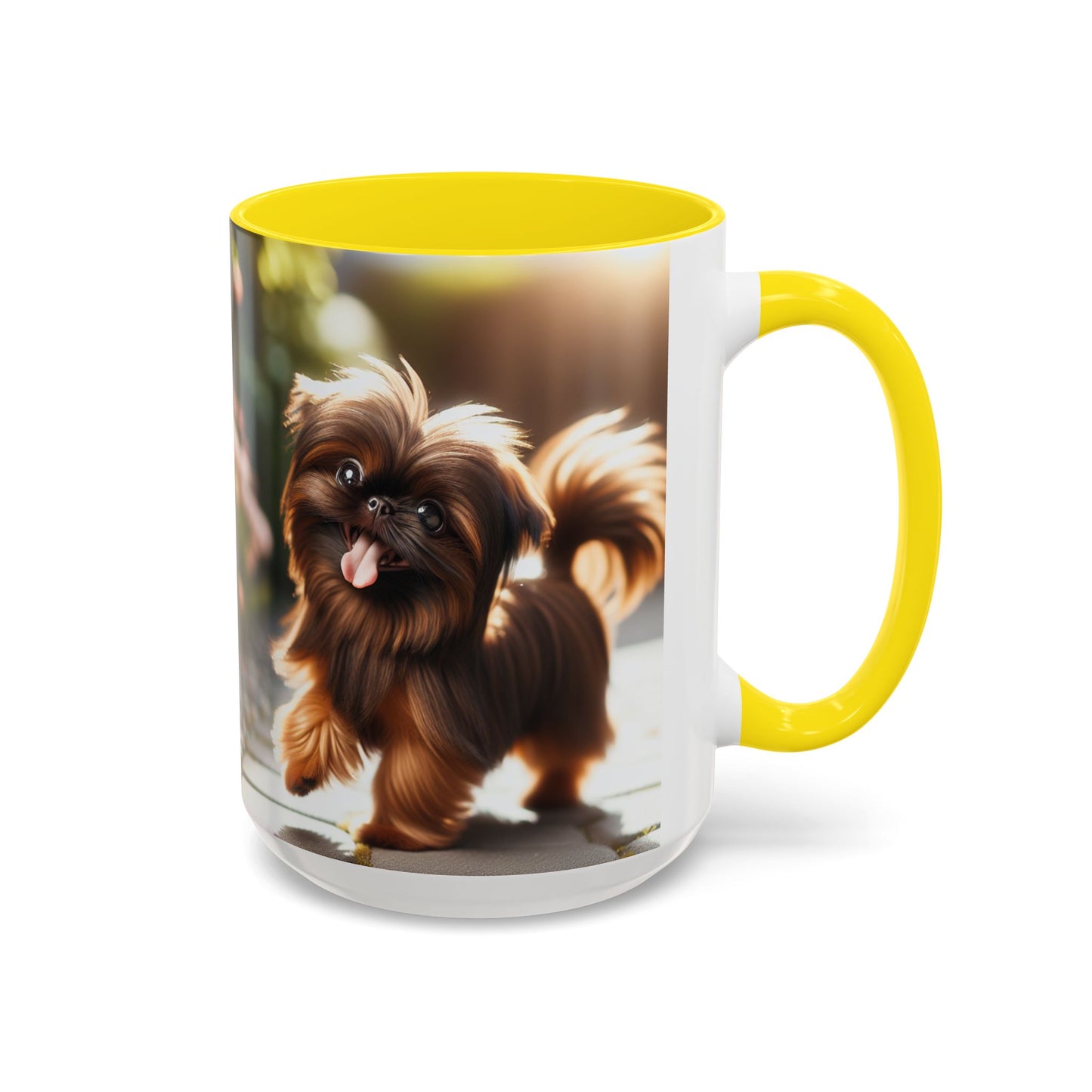 Silky Brussels Accent Coffee Mug - Perfect Gift for Dog Lovers