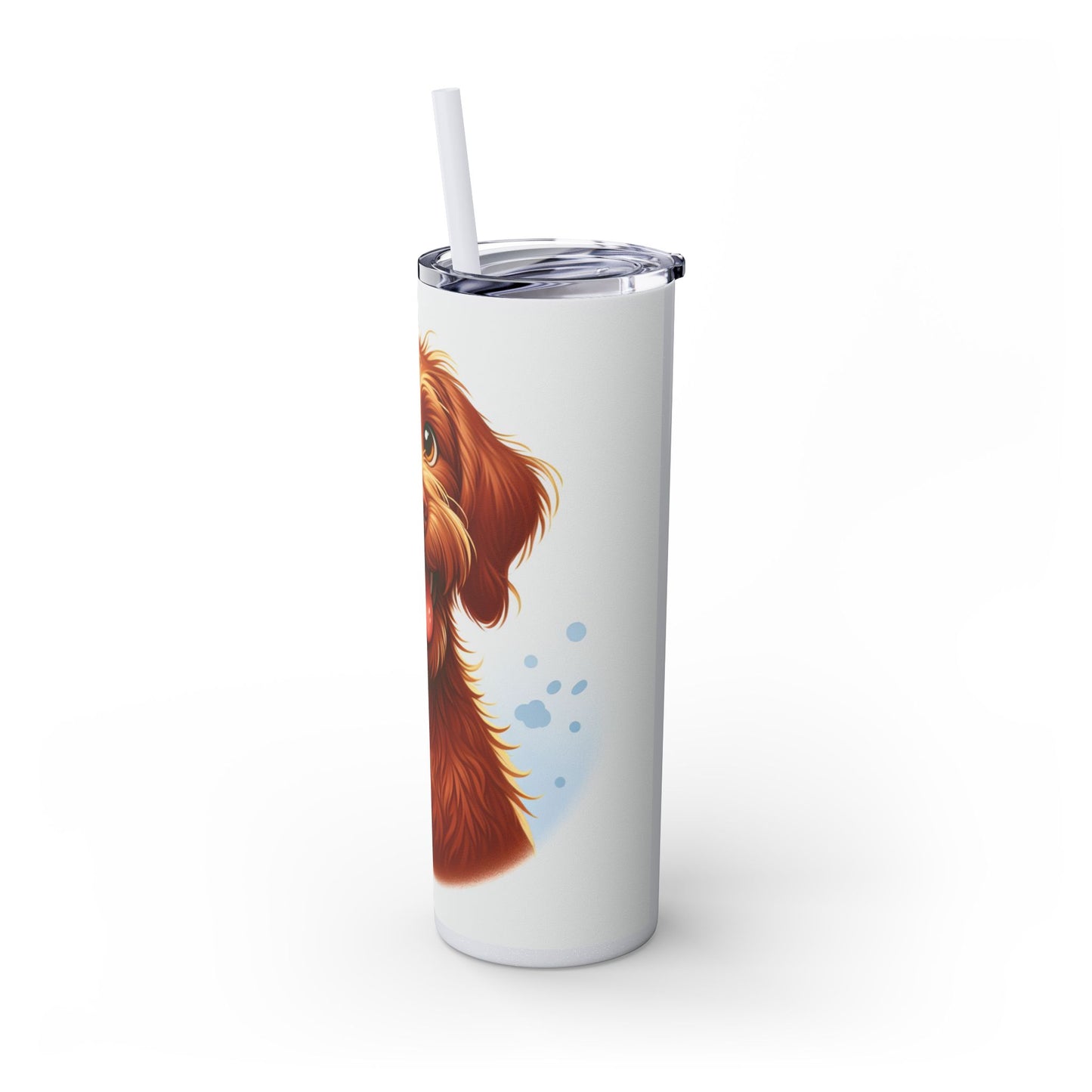 Hungarian Wirehaired Vizsla Tumbler with Straw, 20oz