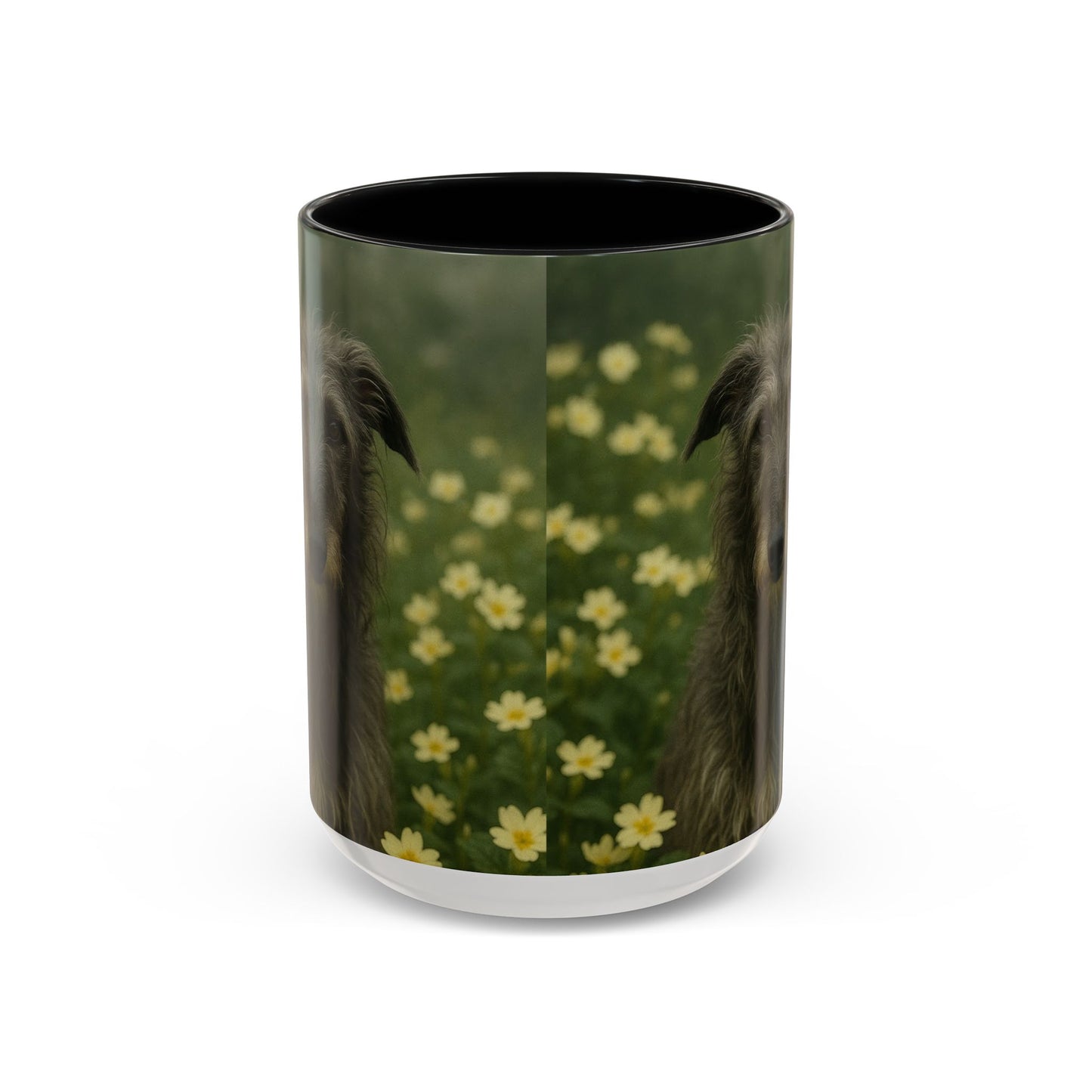 Scottish Deerhound Accent Coffee Mug - Perfect Gift for Dog Lovers