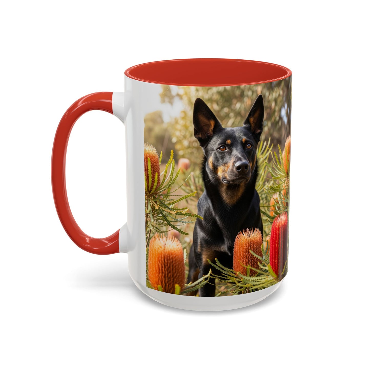 Working Kelpie Accent Coffee Mug - Perfect Gift for Dog Lovers
