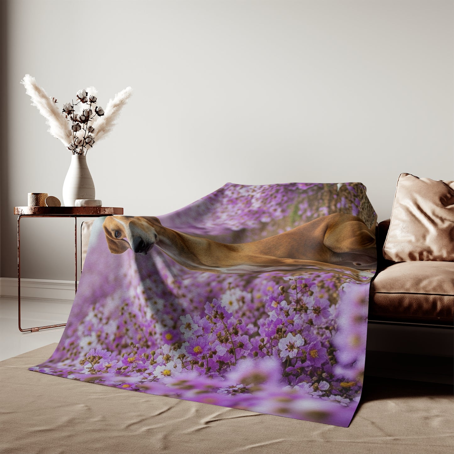 Banjara Hound Sweatshirt Blanket